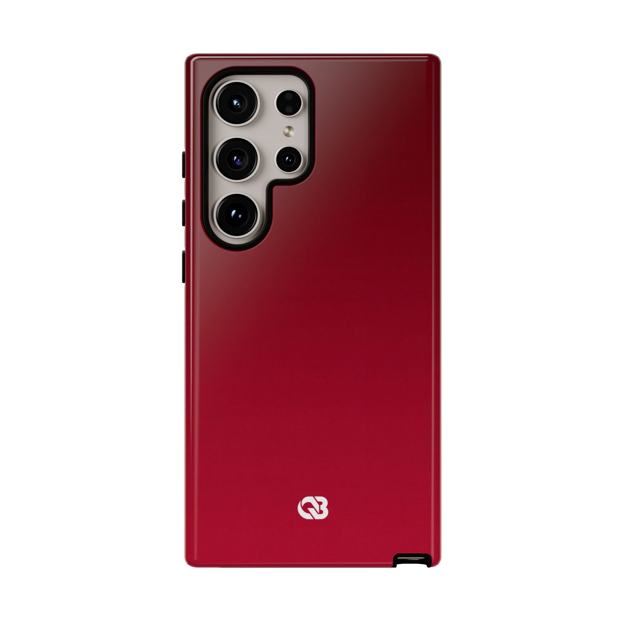 Red Tough Phone Case for Samsung - Crimson Velvet Fade