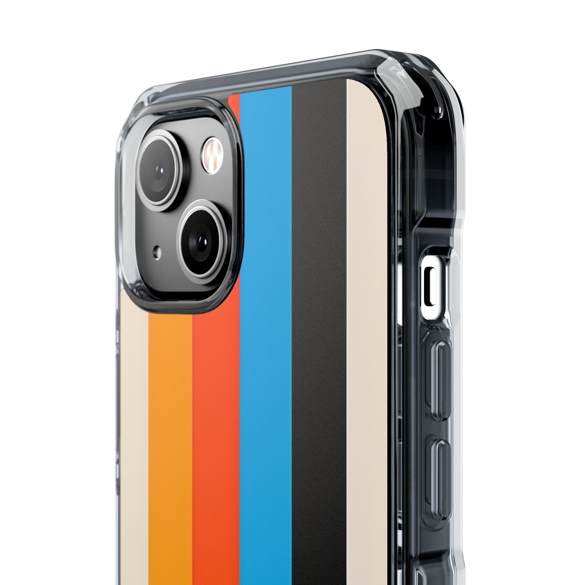 Vivid Stripe Harmony iPhone 14 Cover - Impact