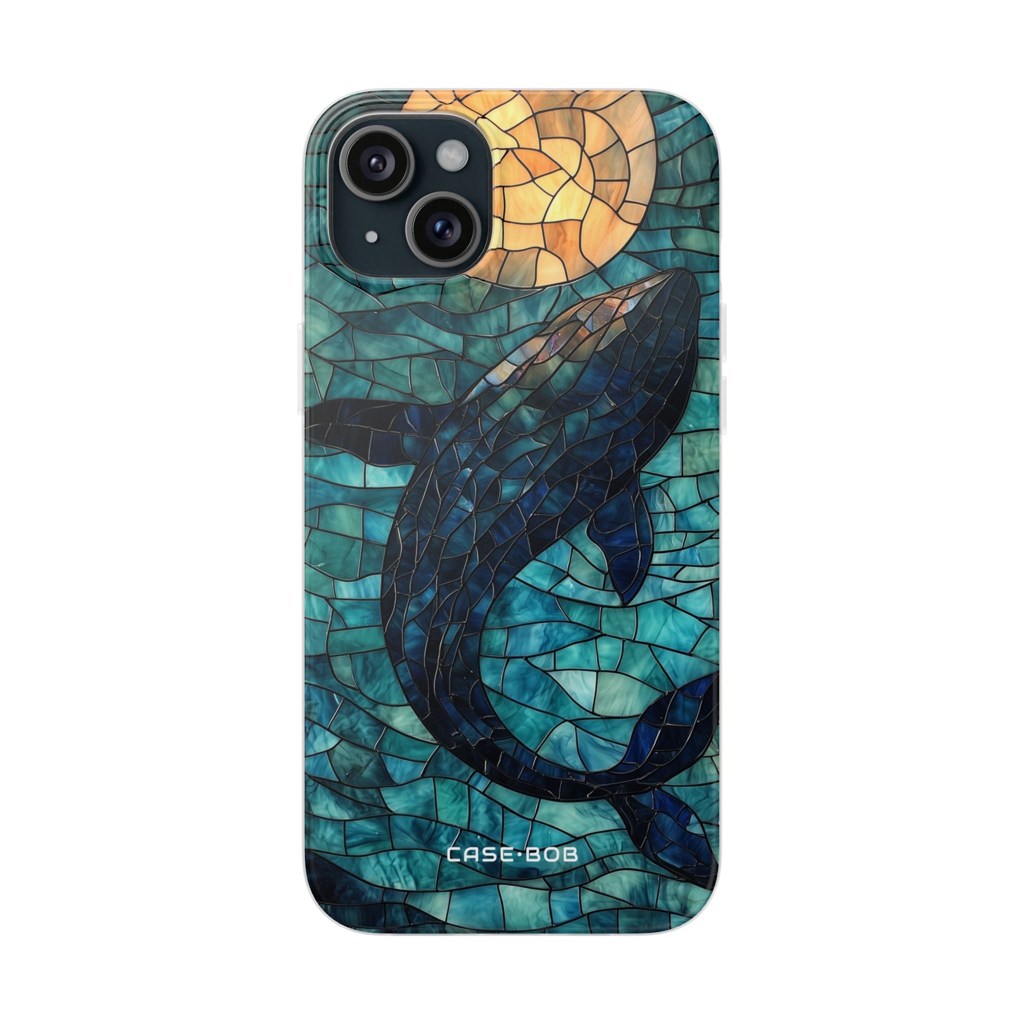 Celestial Whale iPhone 15 Plus Case - Soft