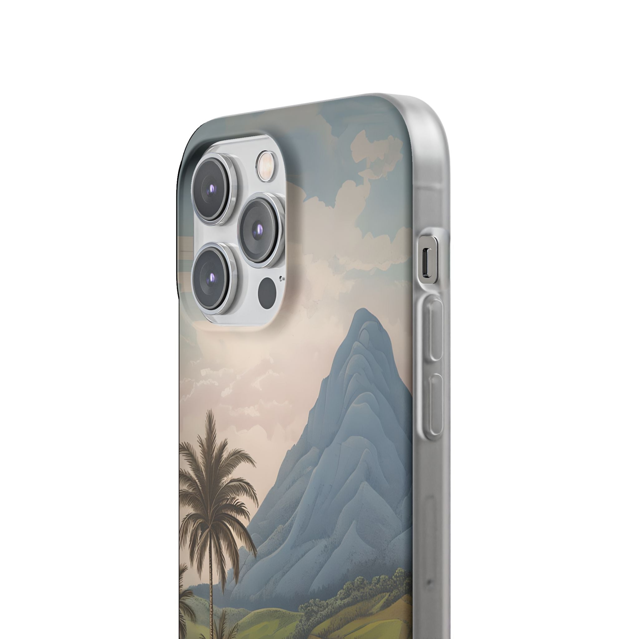 Azure Mountain Vista · Soft Custodia per iPhone