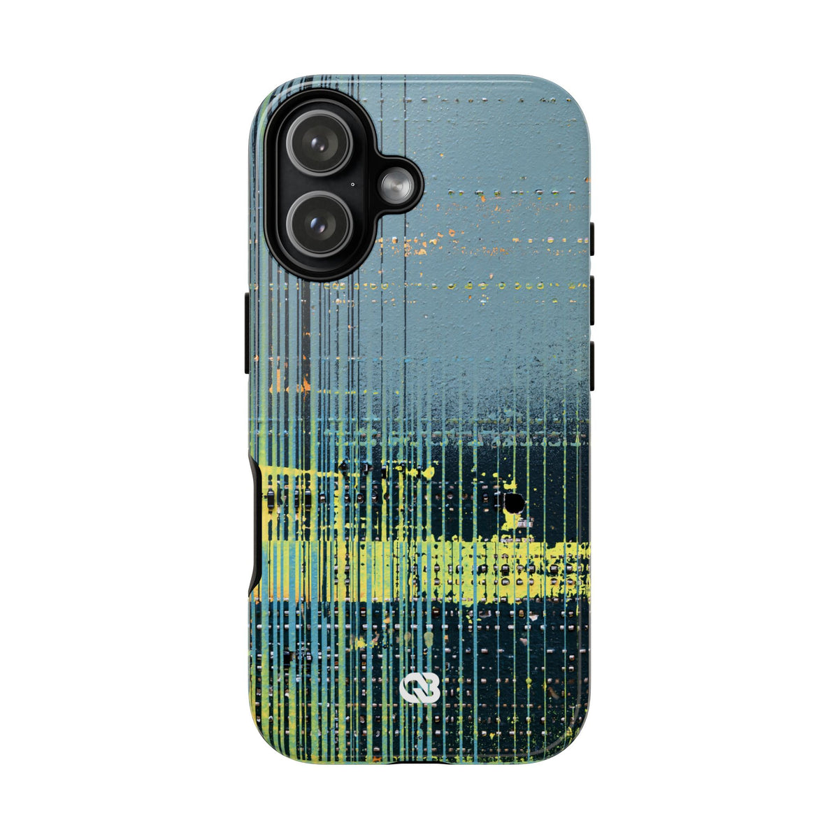 Acid Raster Circuit · Tough Phone Case for iPhone · Teal