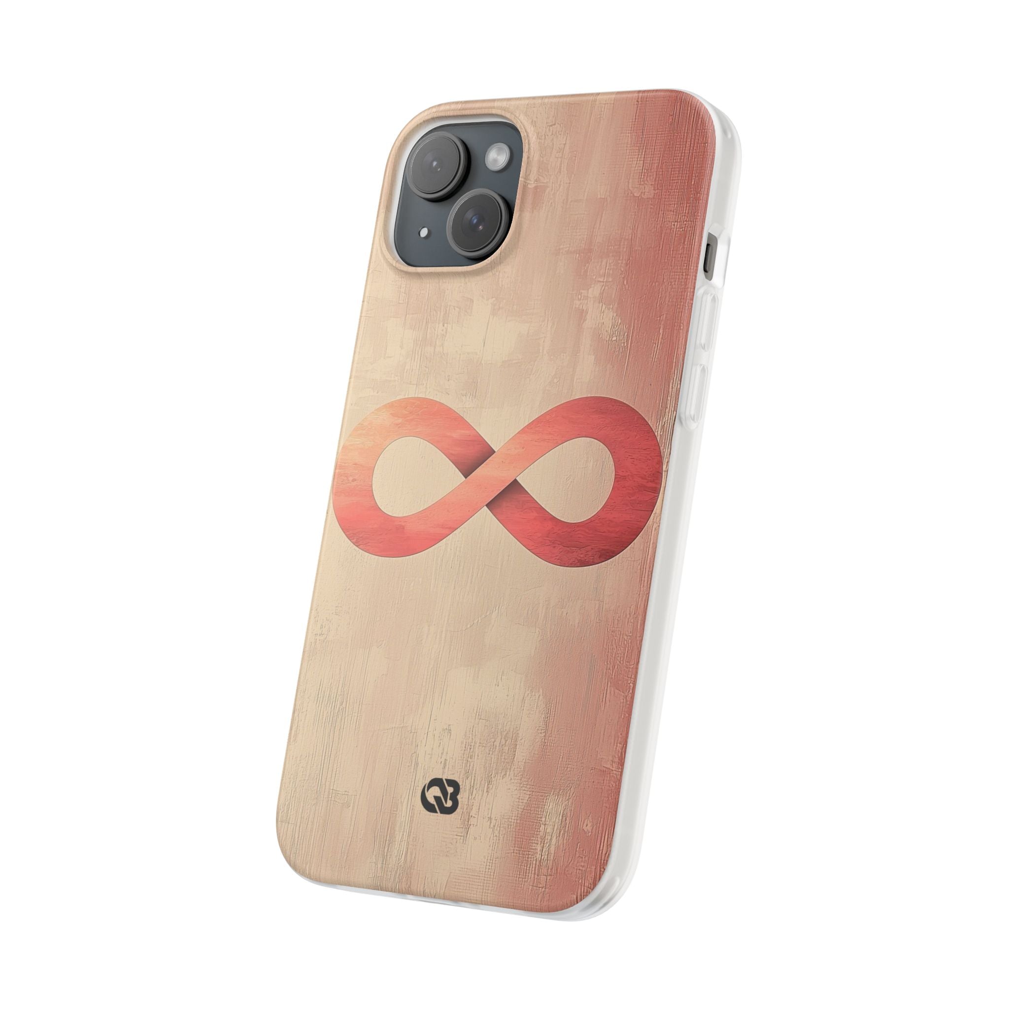 Terracotta Infinity Stroke · Soft Handyhülle für iPhone