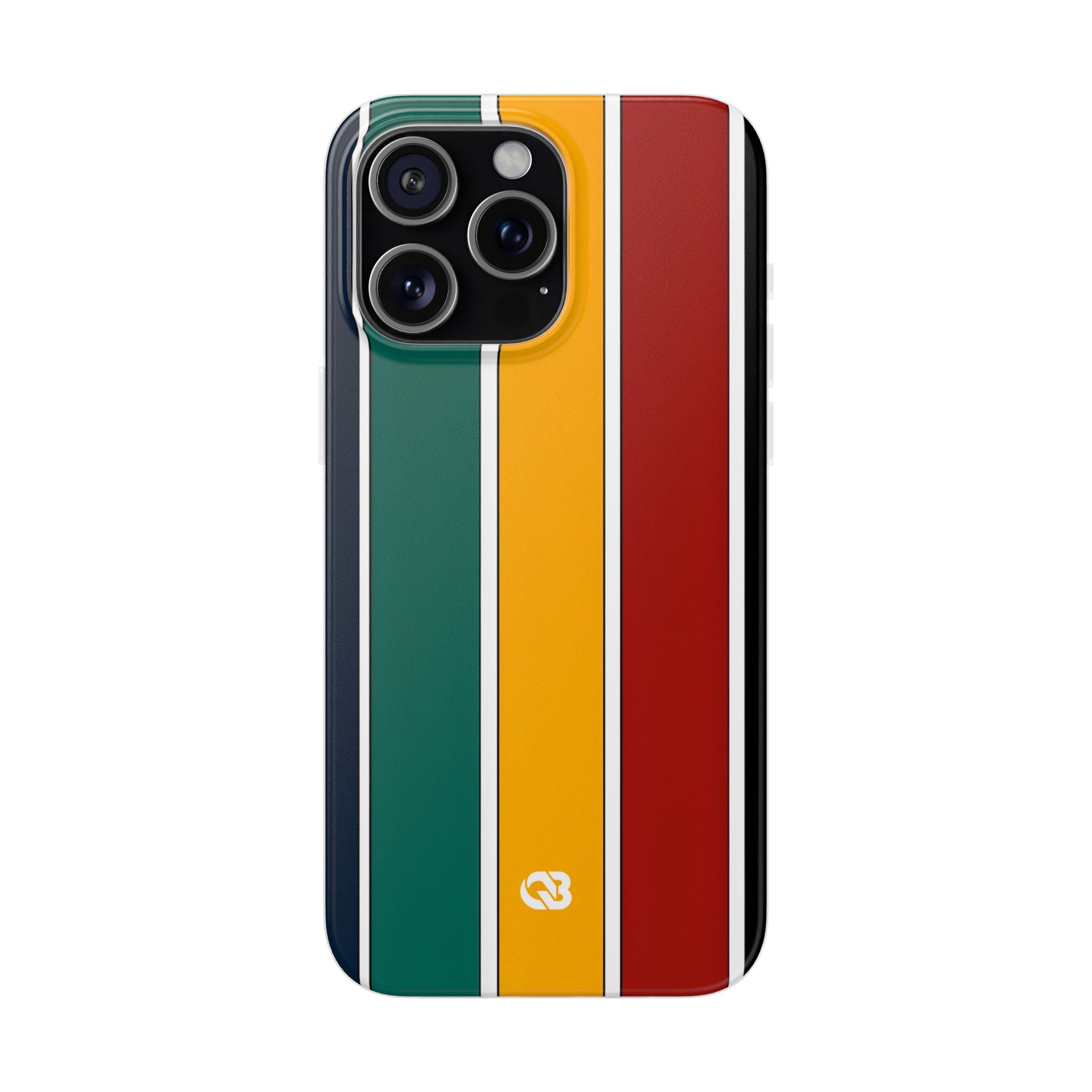 Retro Racing Bars · Soft Phone Case for iPhone