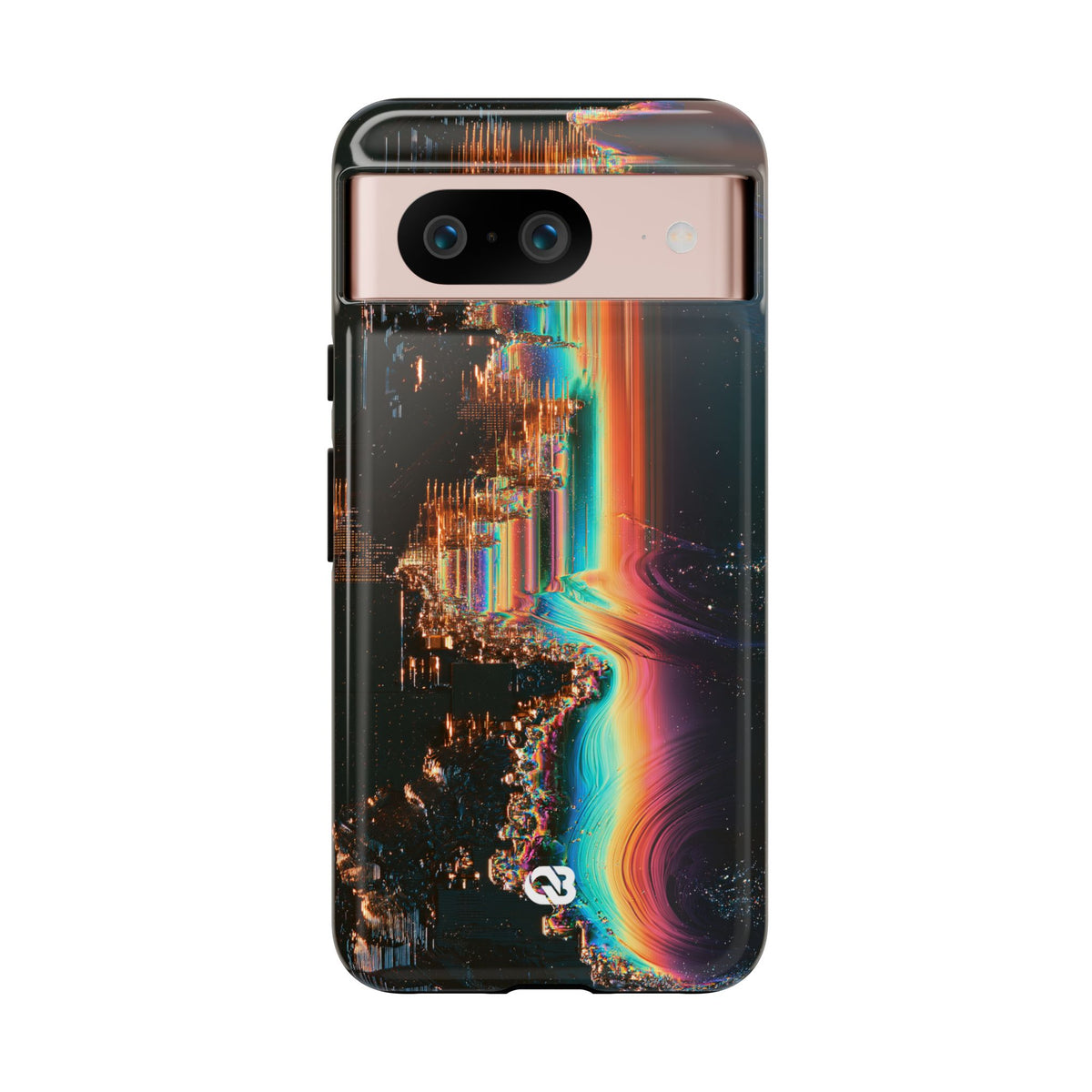 Prismatic Circuit · Tough Phone Case for Pixel · Black