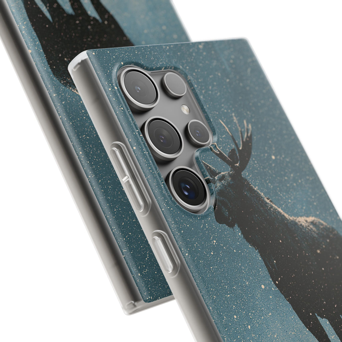 Nordic Boreal Moose · Lite Phone Case for Samsung · Blue