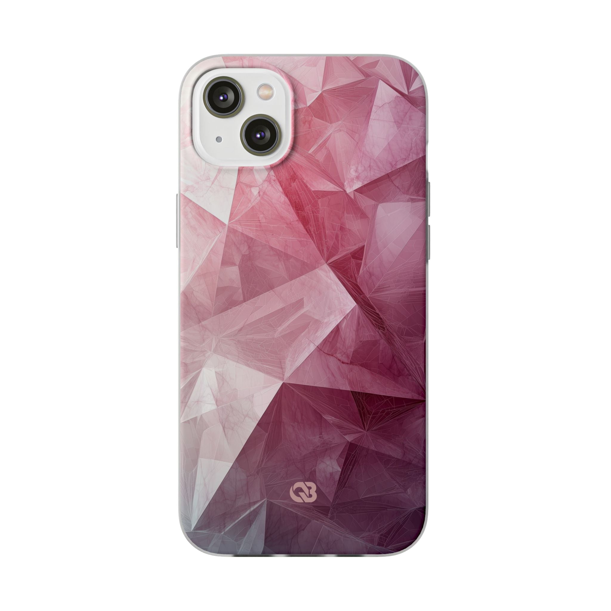 Shattered Rose Shards · Soft Phone Case for iPhone