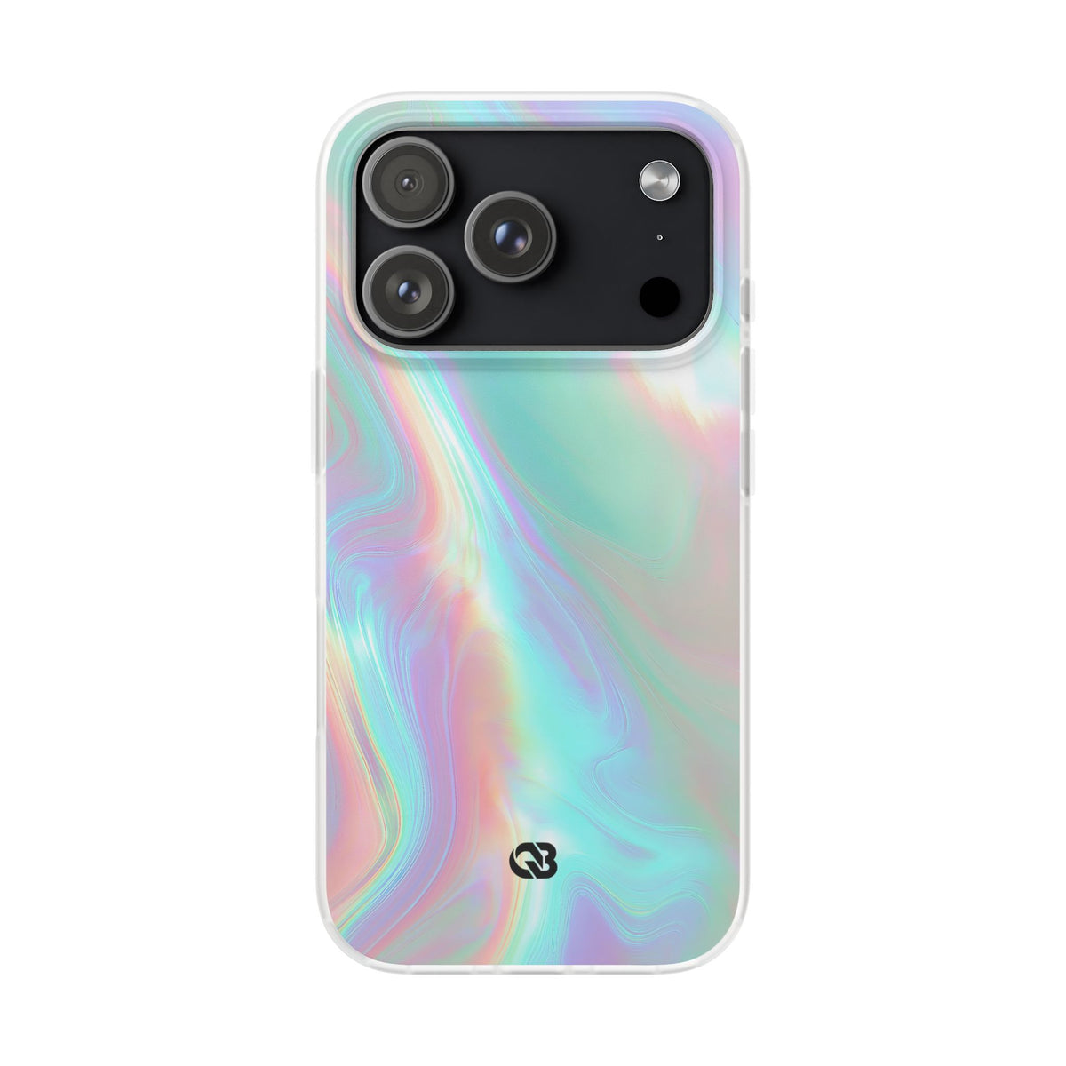 Prismatic Liquid Light · Lite Phone Case for iPhone · Teal
