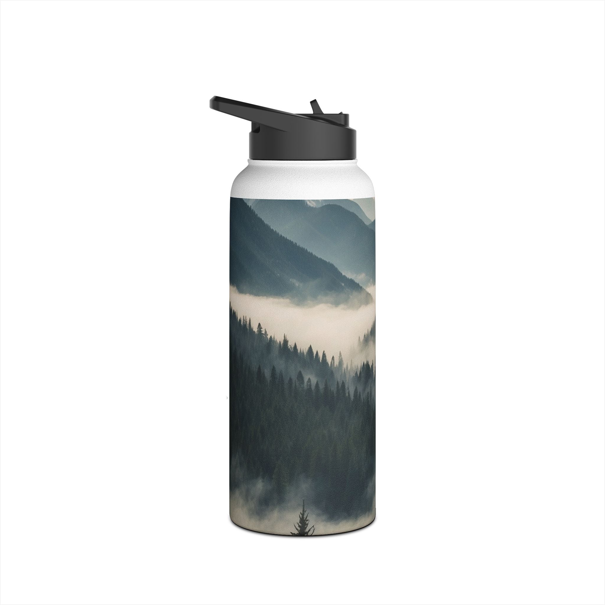 Evergreen Mist - Stainless Steel Water Bottle