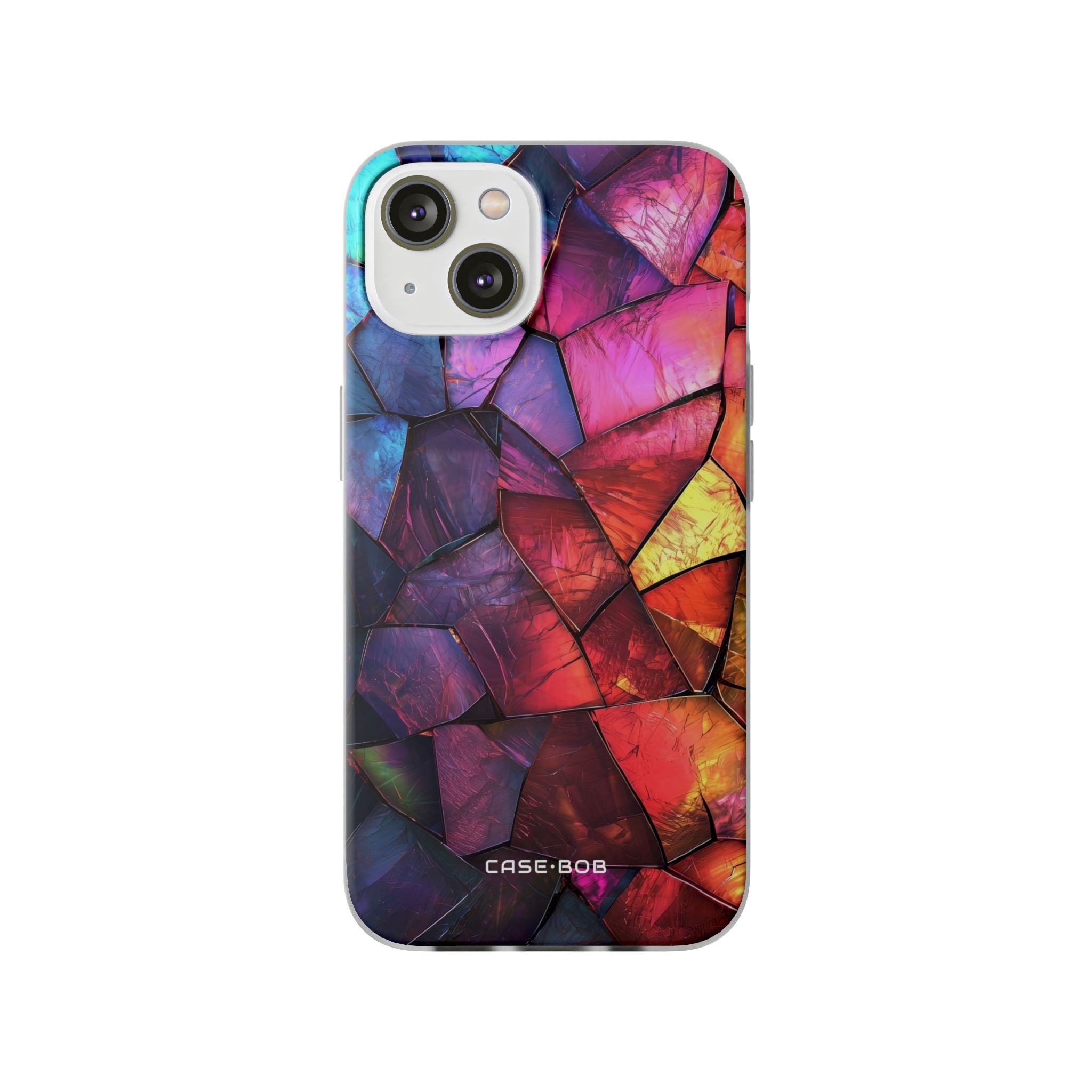 Knust Prism iPhone 14 Cover - Blød