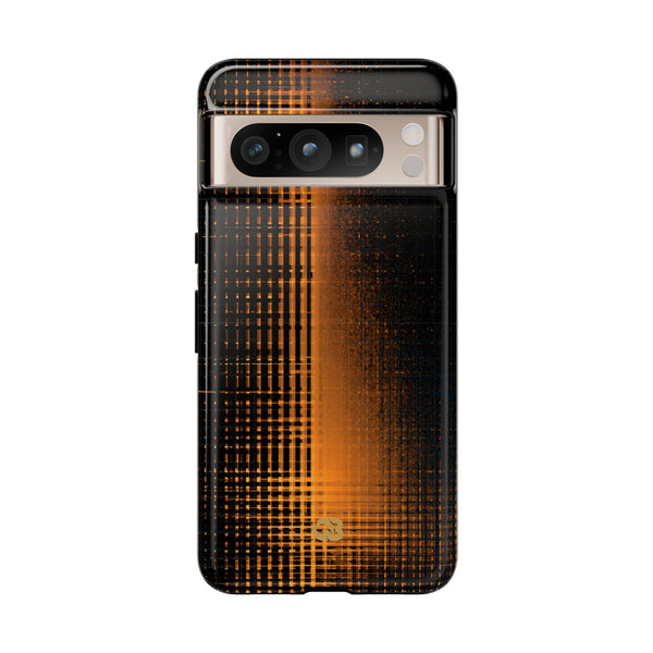 Amber Frequency · Tough Phone Case for Pixel · Orange