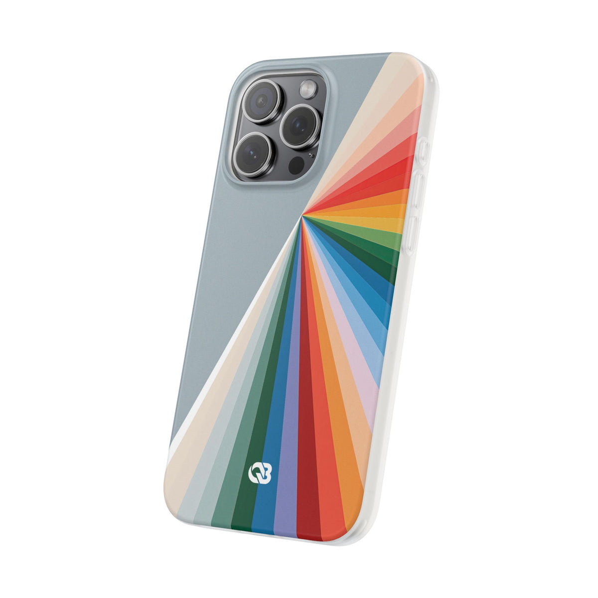 Grey Lite Phone Case for iPhone - Slate Prism Burst