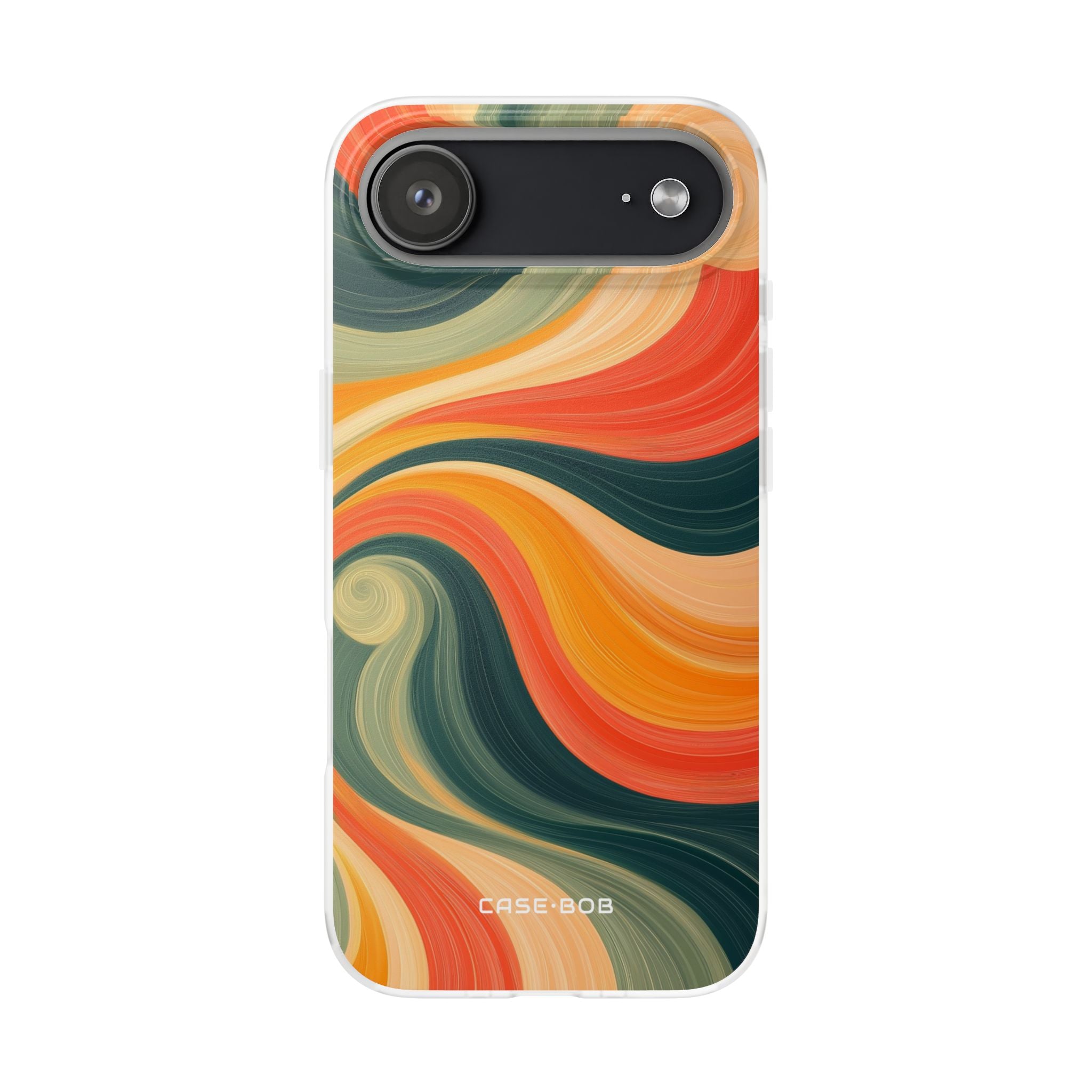 Swirling Ember iPhone 17 Air Case - Soft - CASE•BOB