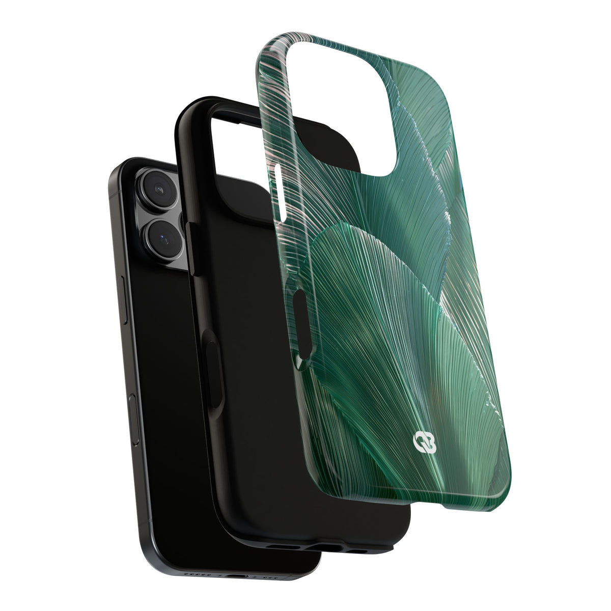 Translucent Fan Palm · Tough Phone Case for iPhone · Teal