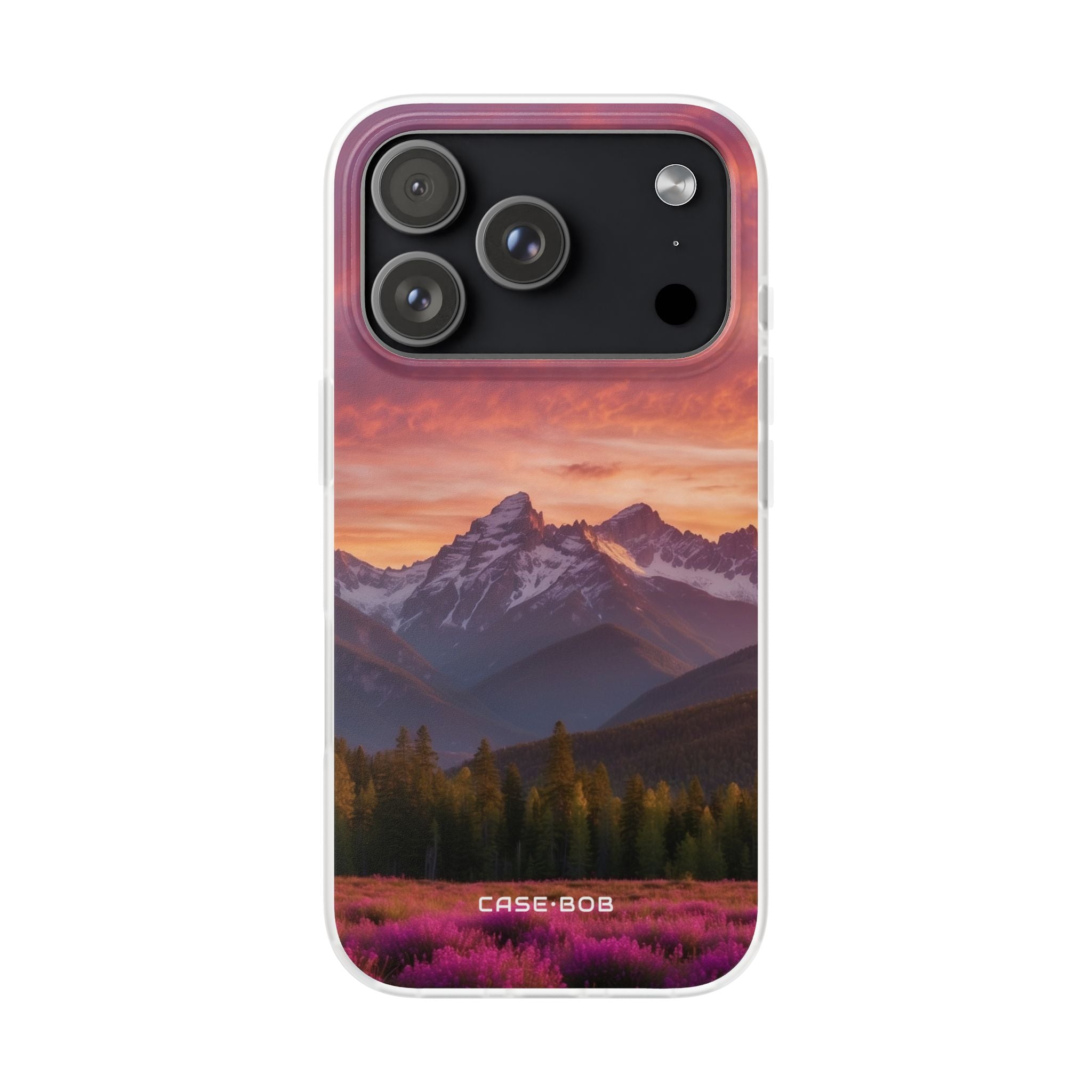 Snowcap Bloom iPhone 17 Pro Case - Soft - CASE•BOB