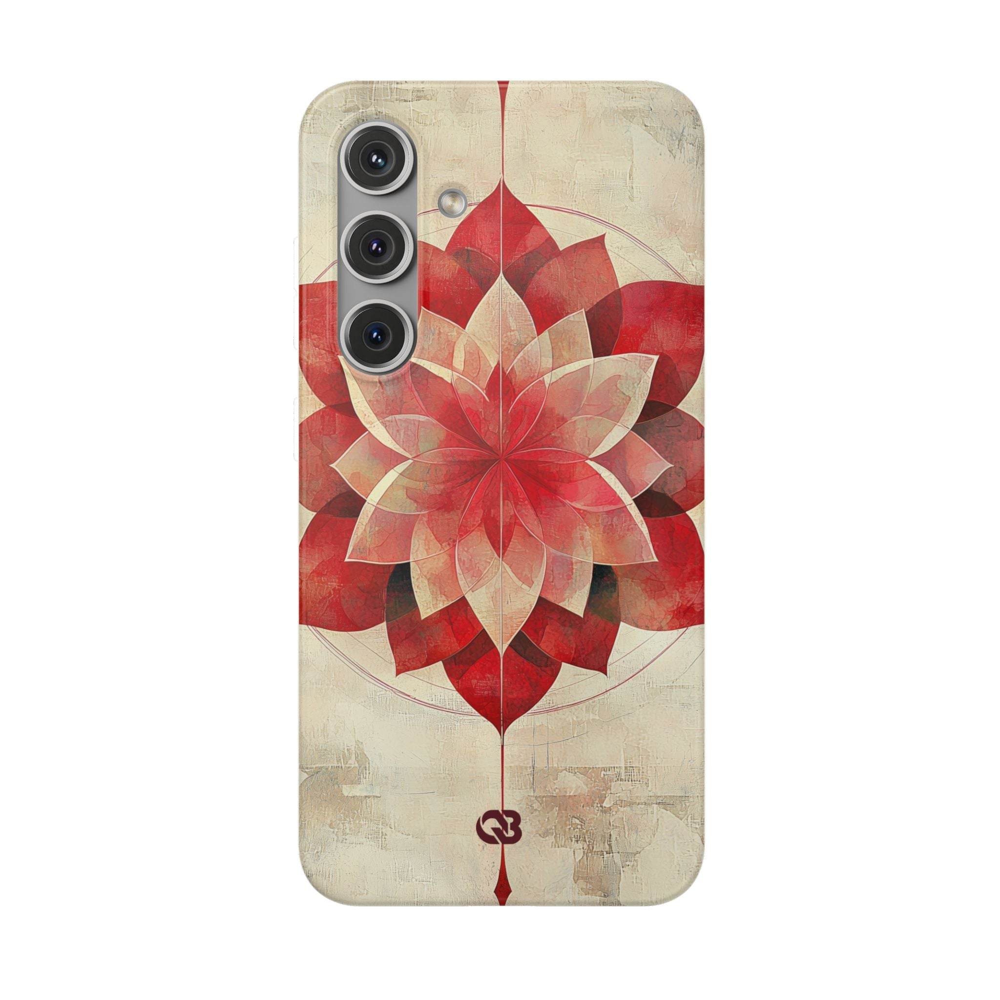 Crimson Petal Peak · Soft Phone Case for Samsung
