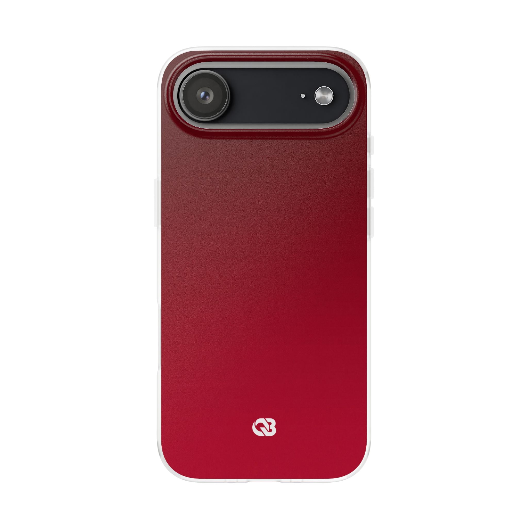 Red Lite Phone Case for iPhone - Crimson Velvet Fade