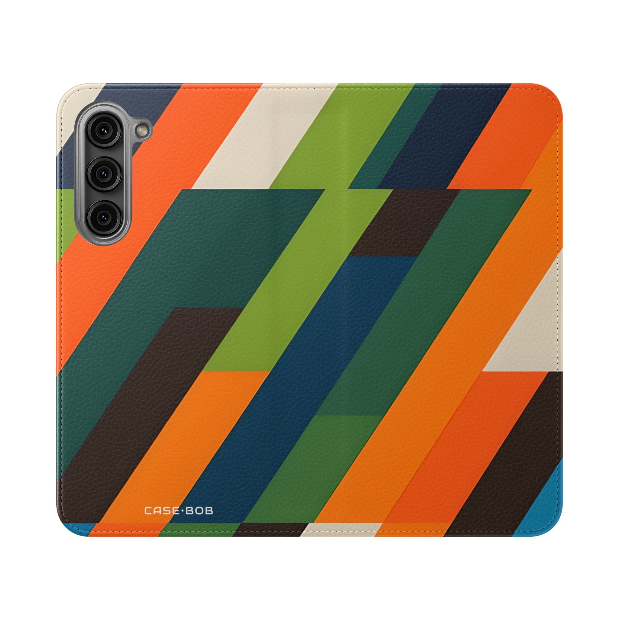 Zigzag Stripes - Samsung S23+ Case - Wallet