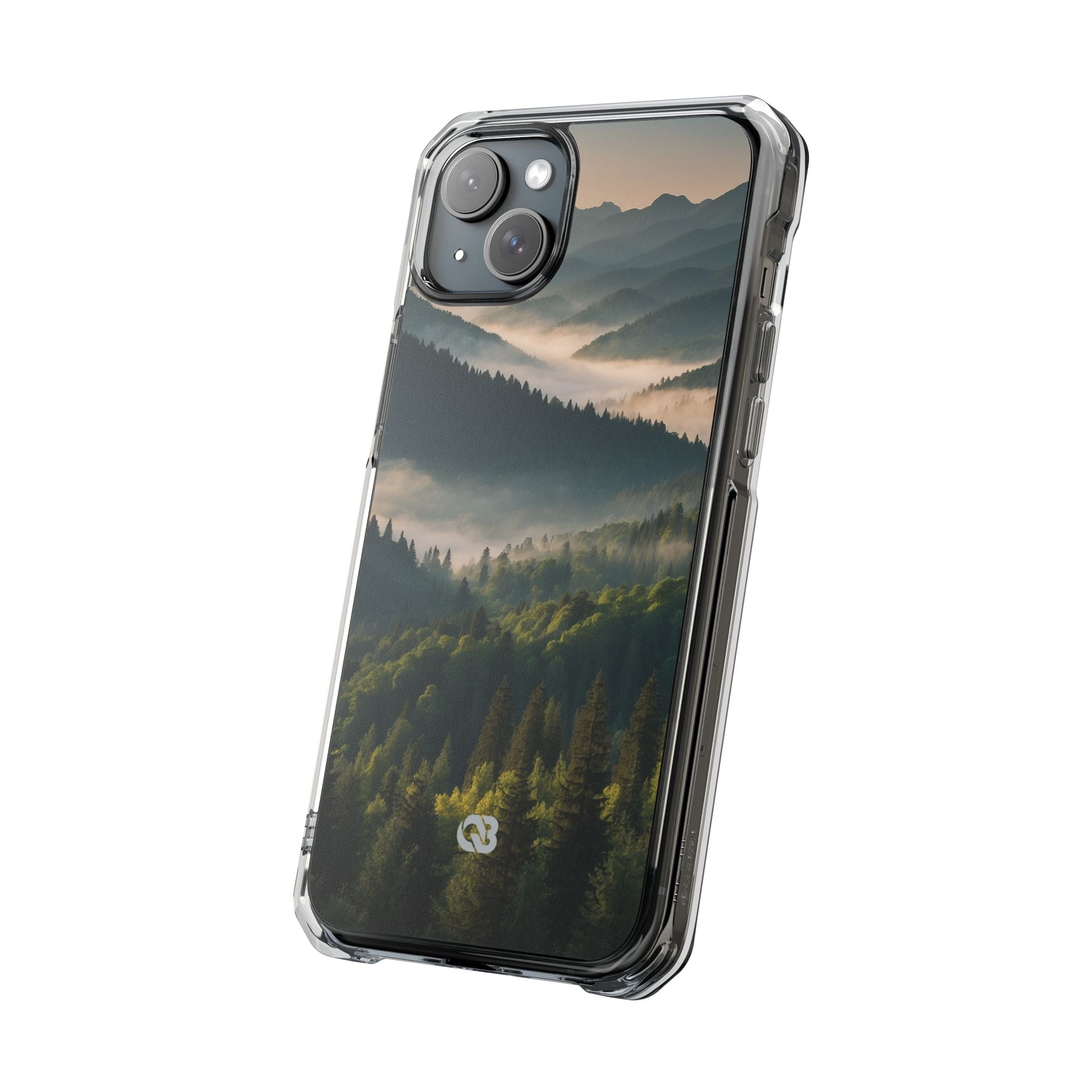 Foggy Mountain Ridge · Impact Handyhülle für iPhone · Magsafe