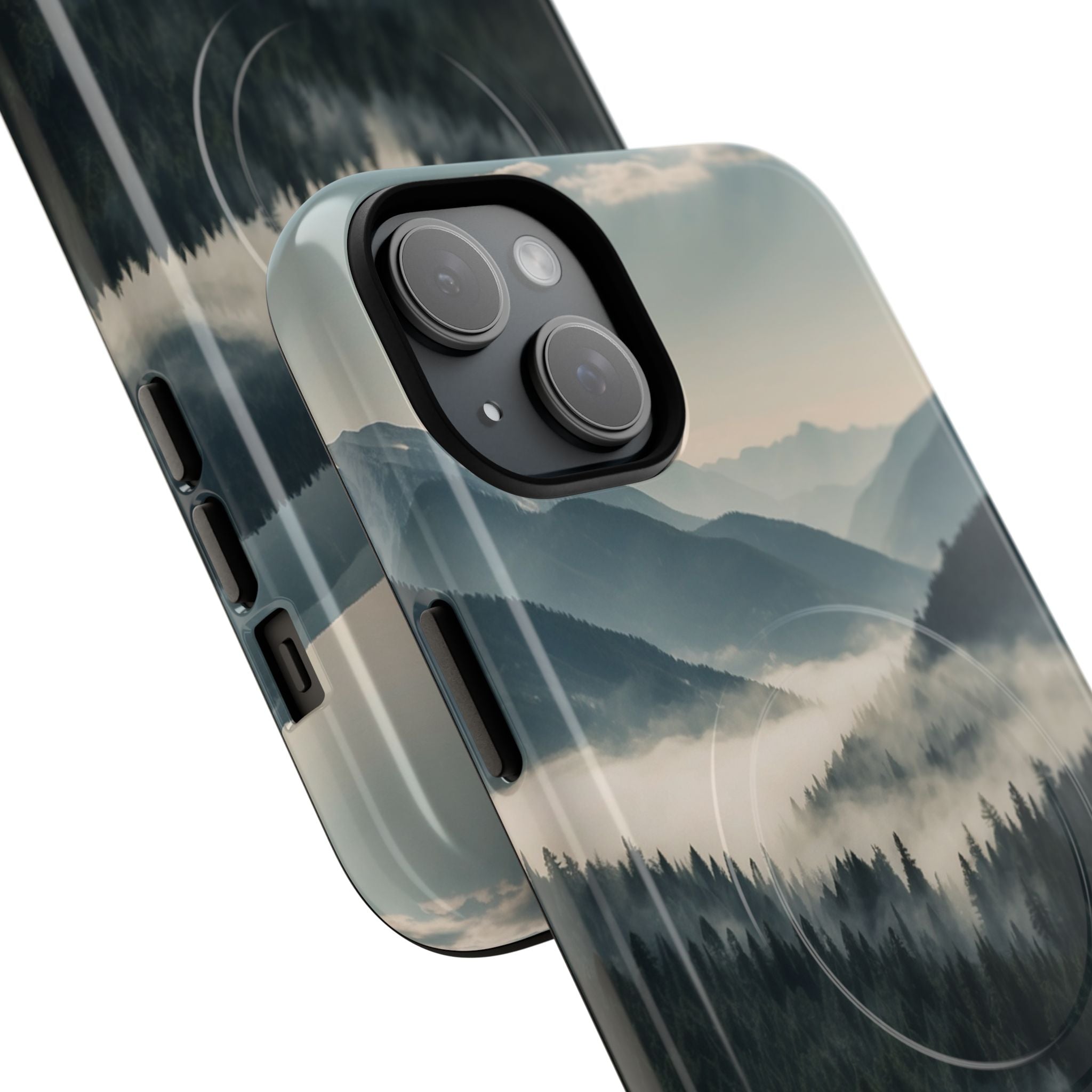 Evergreen Mist iPhone 15 Plus Case - Tough+