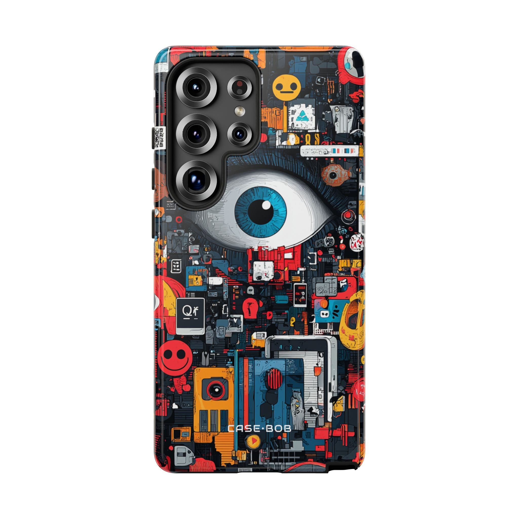 Digital Eye Blue Samsung S25 Ultra Case - Tough