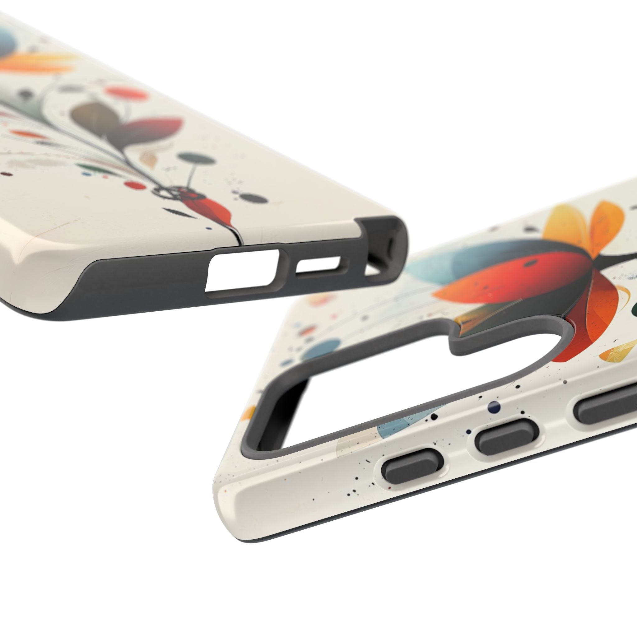 Burnt Petal Abstract · Tough Phone Case for Samsung