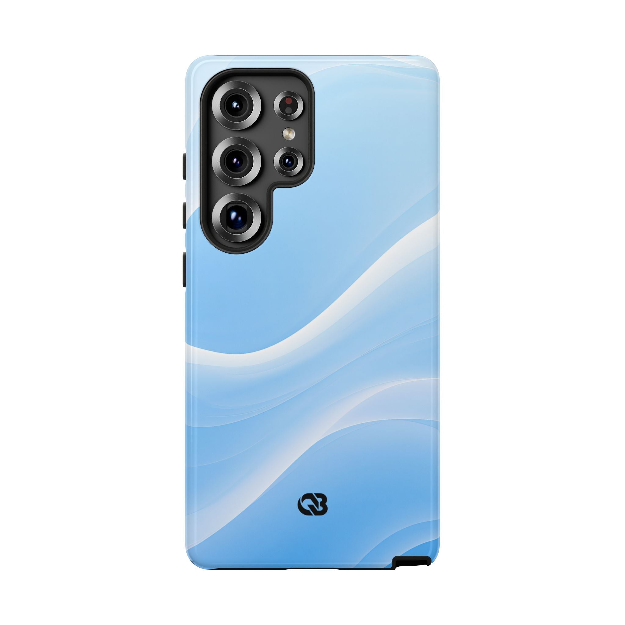 Blue Tough Phone Case for Samsung - Glacial Blue Silk