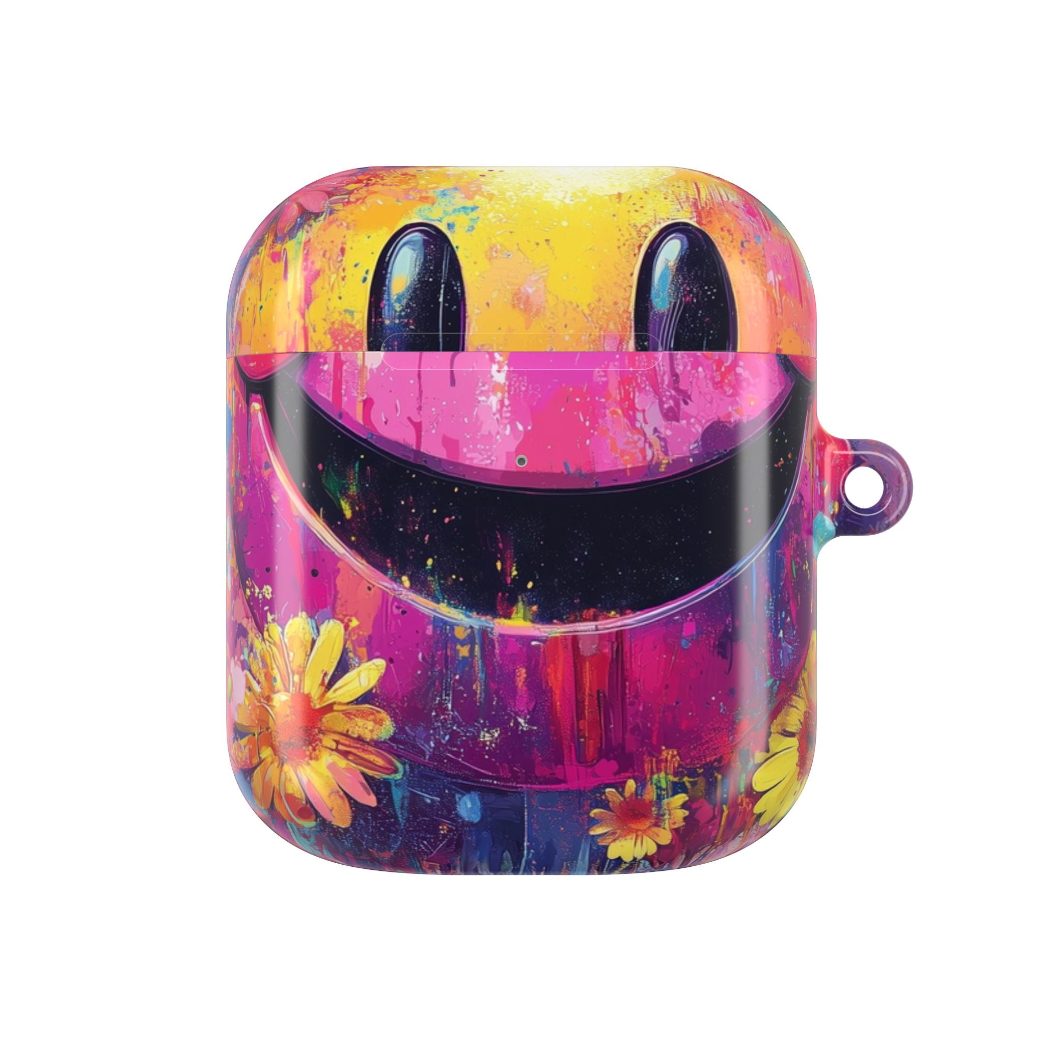 Smiley Bloom Drip - AirPods Case