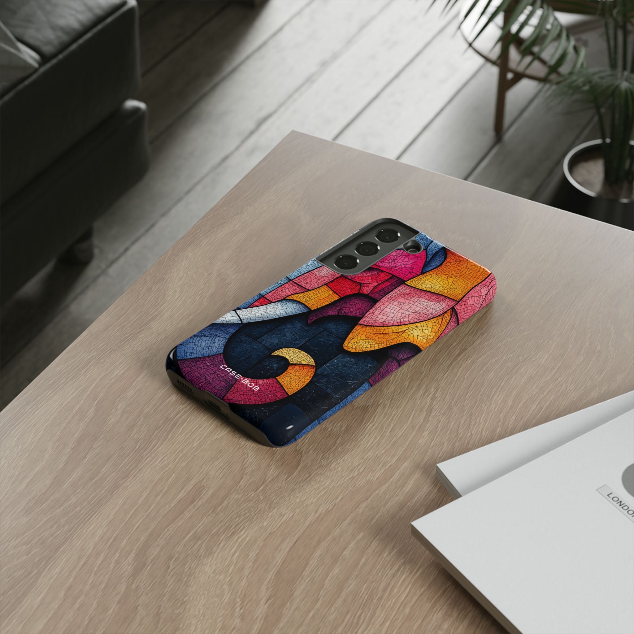 Elephant Mosaic Samsung S22 Case - Tough