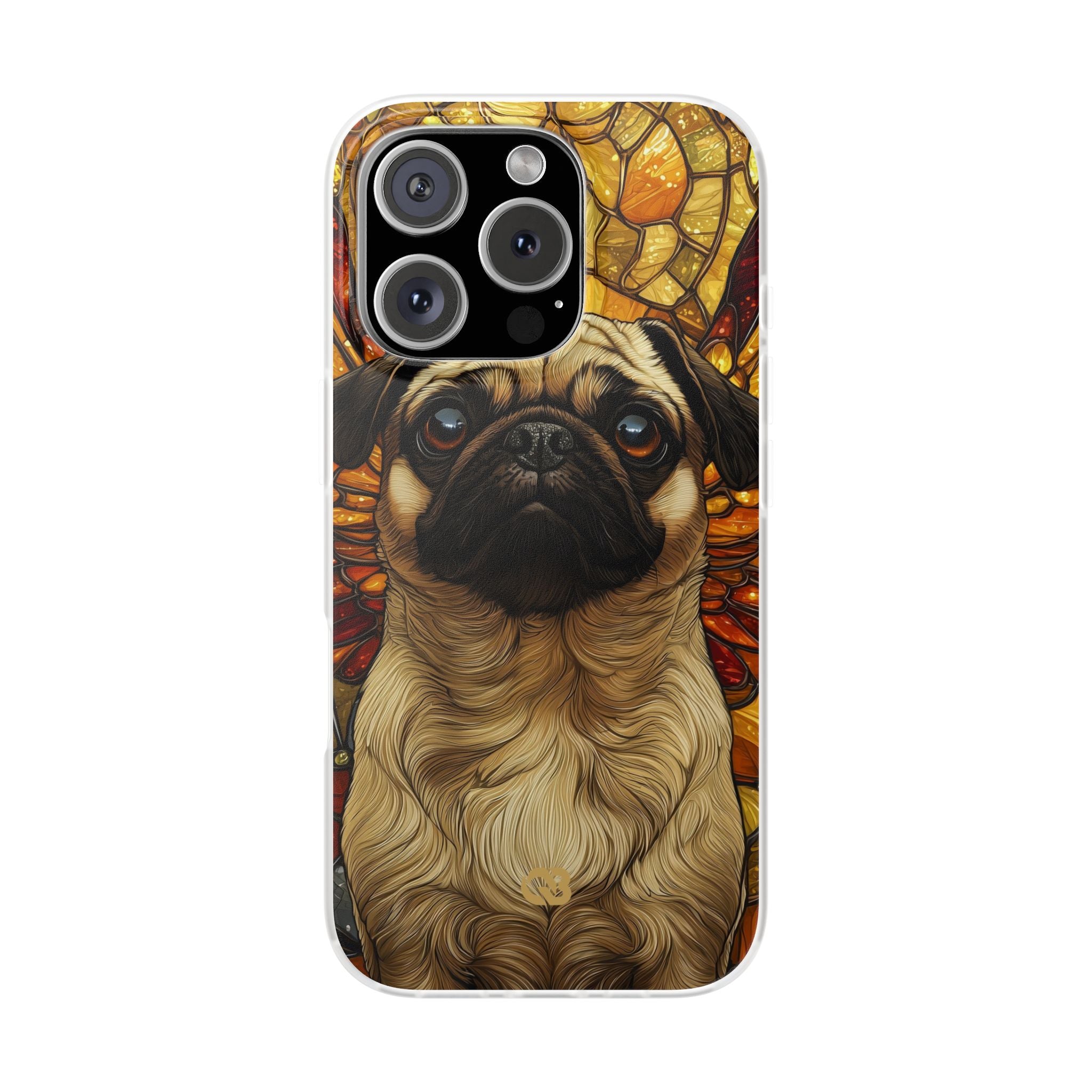 Amber Pug Divinity · Soft Case for iPhone