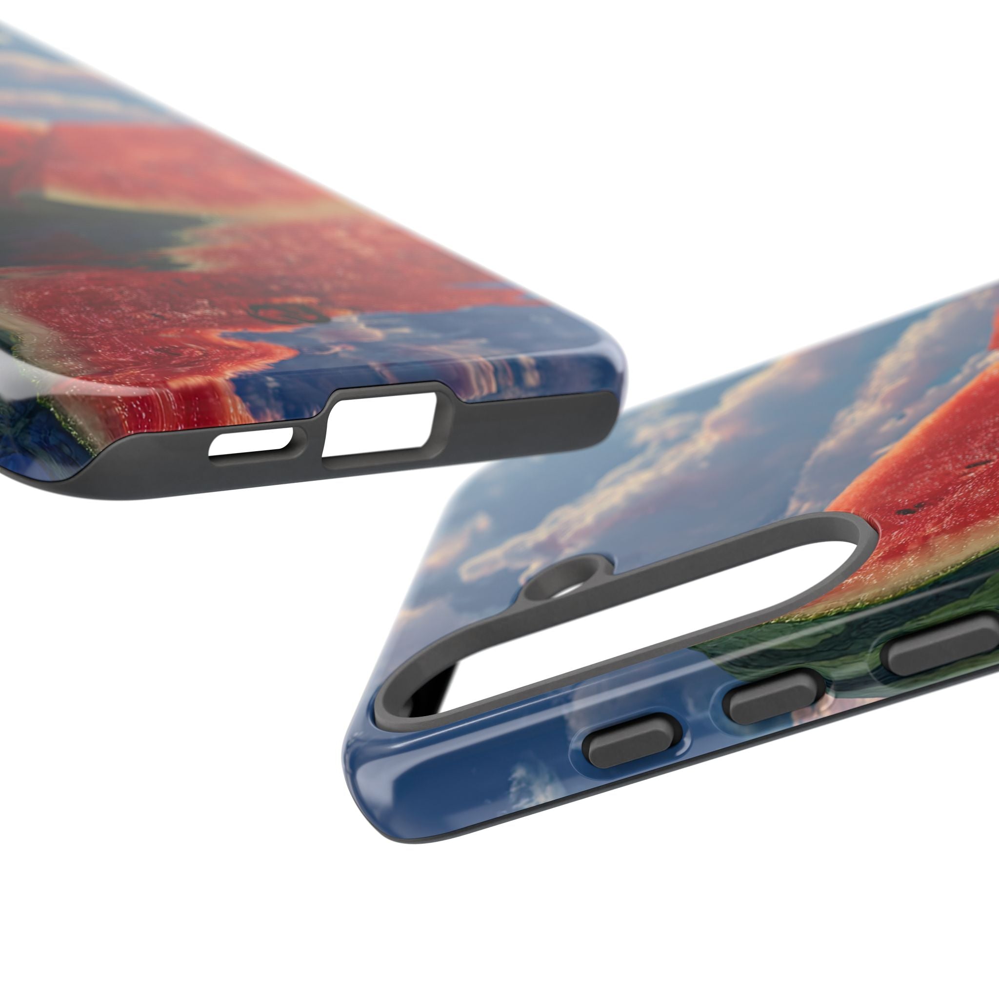 Ruby Melon Tide · Tough Coque de téléphone pour Samsung