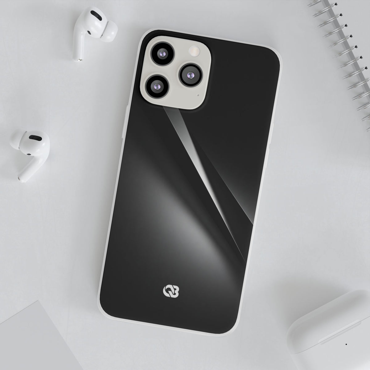 Obsidian Ridge · Lite Phone Case for iPhone · Black