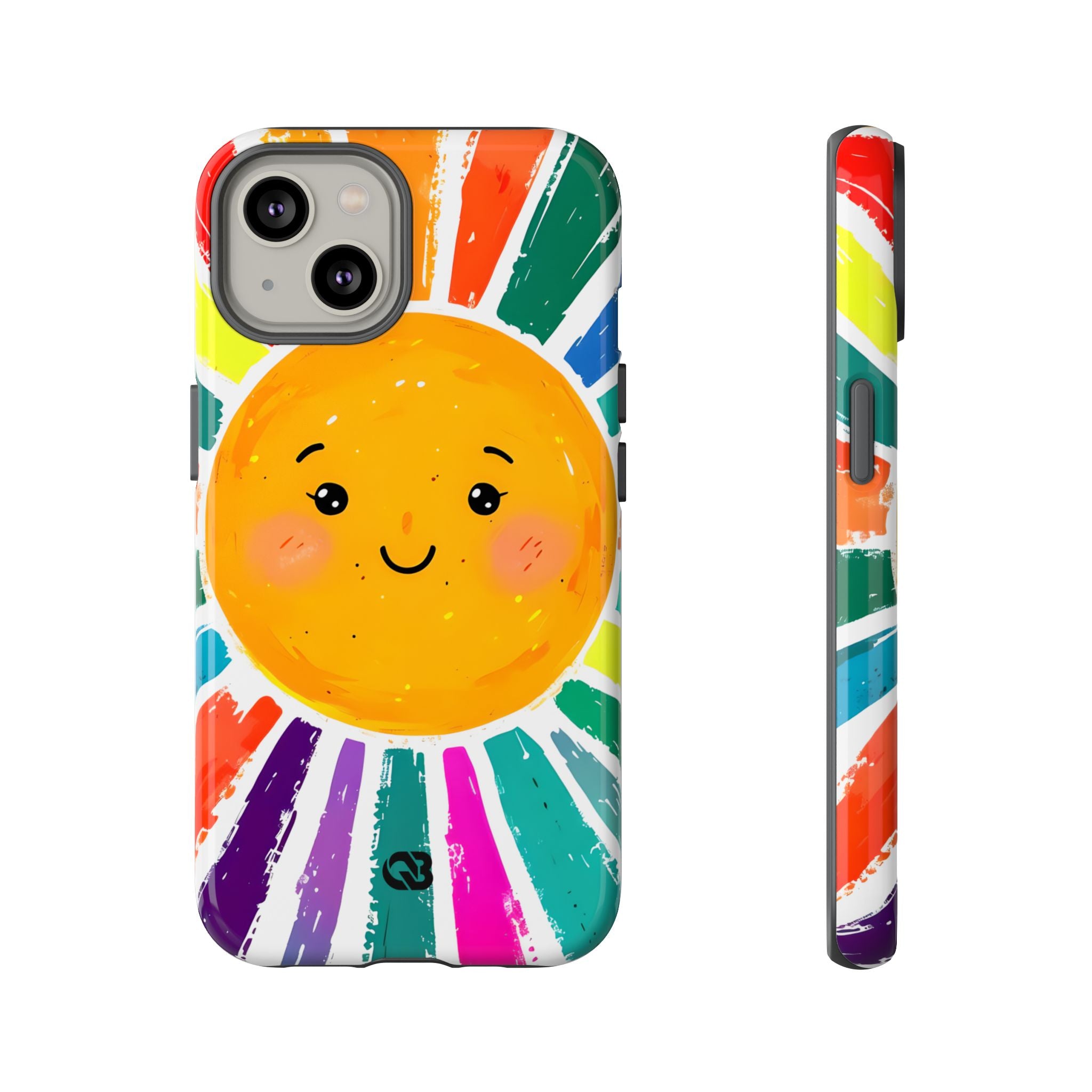 Vibrant Solar Smile · Tough Phone Case for iPhone