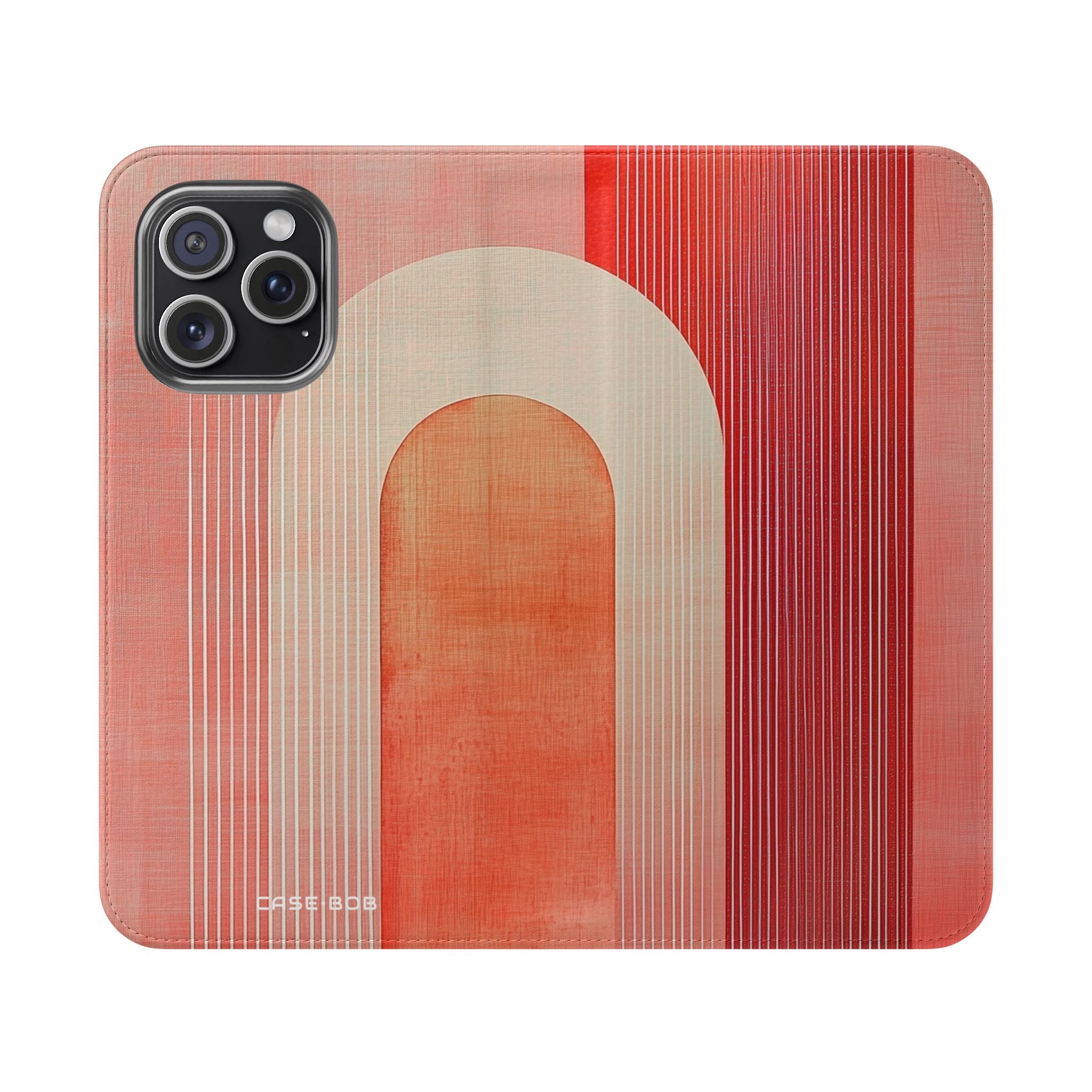 Crimson Archways - iPhone 15 Pro Max Case - Wallet