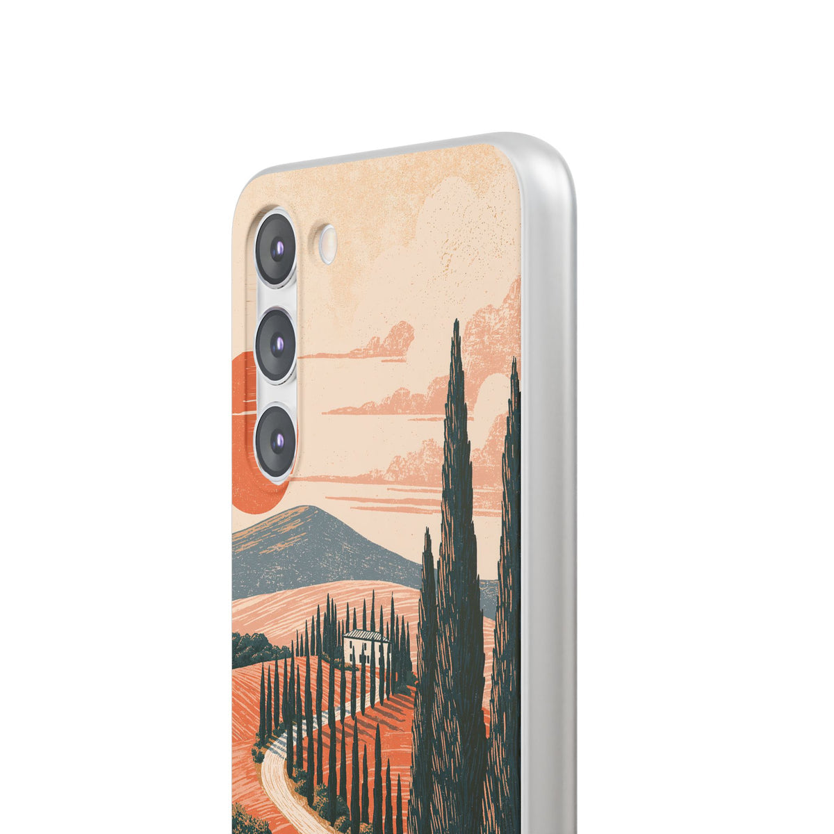Orange Lite Phone Case for Samsung - Terracotta Ridge Trail