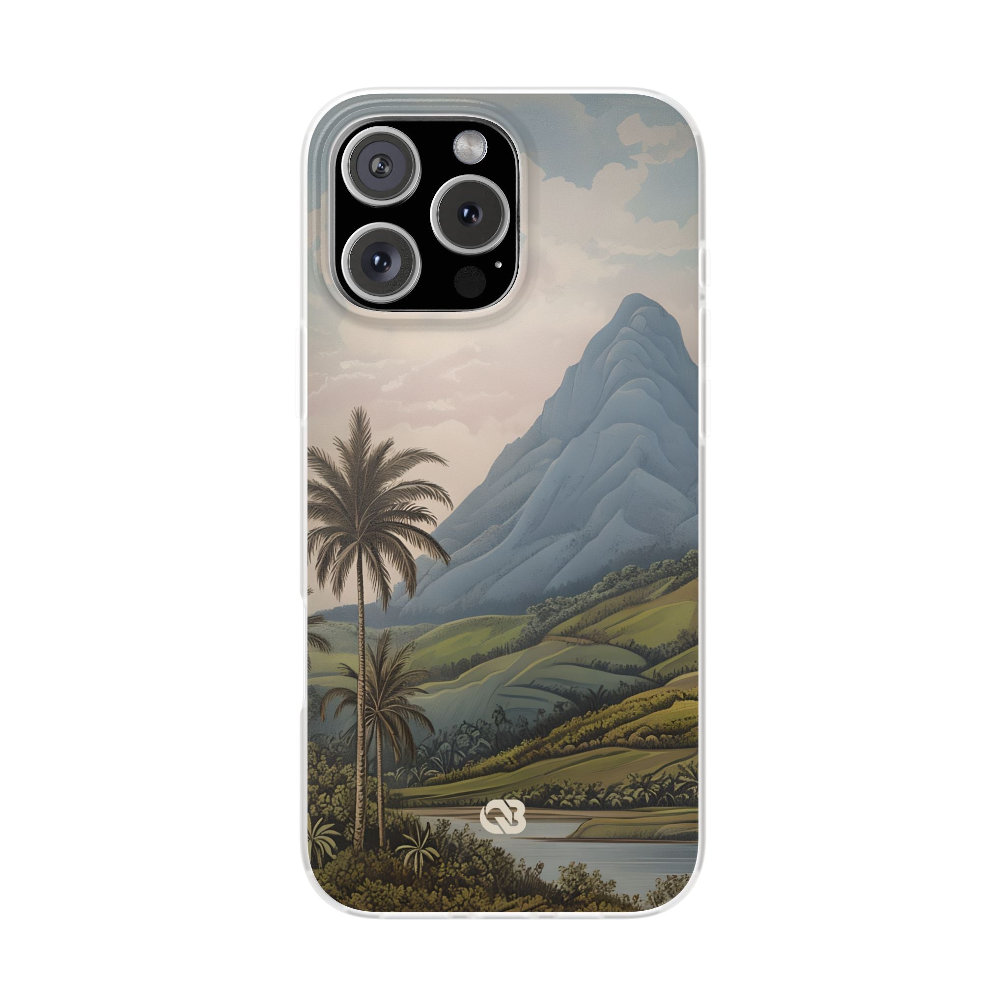 Azure Mountain Vista · Soft Custodia per iPhone