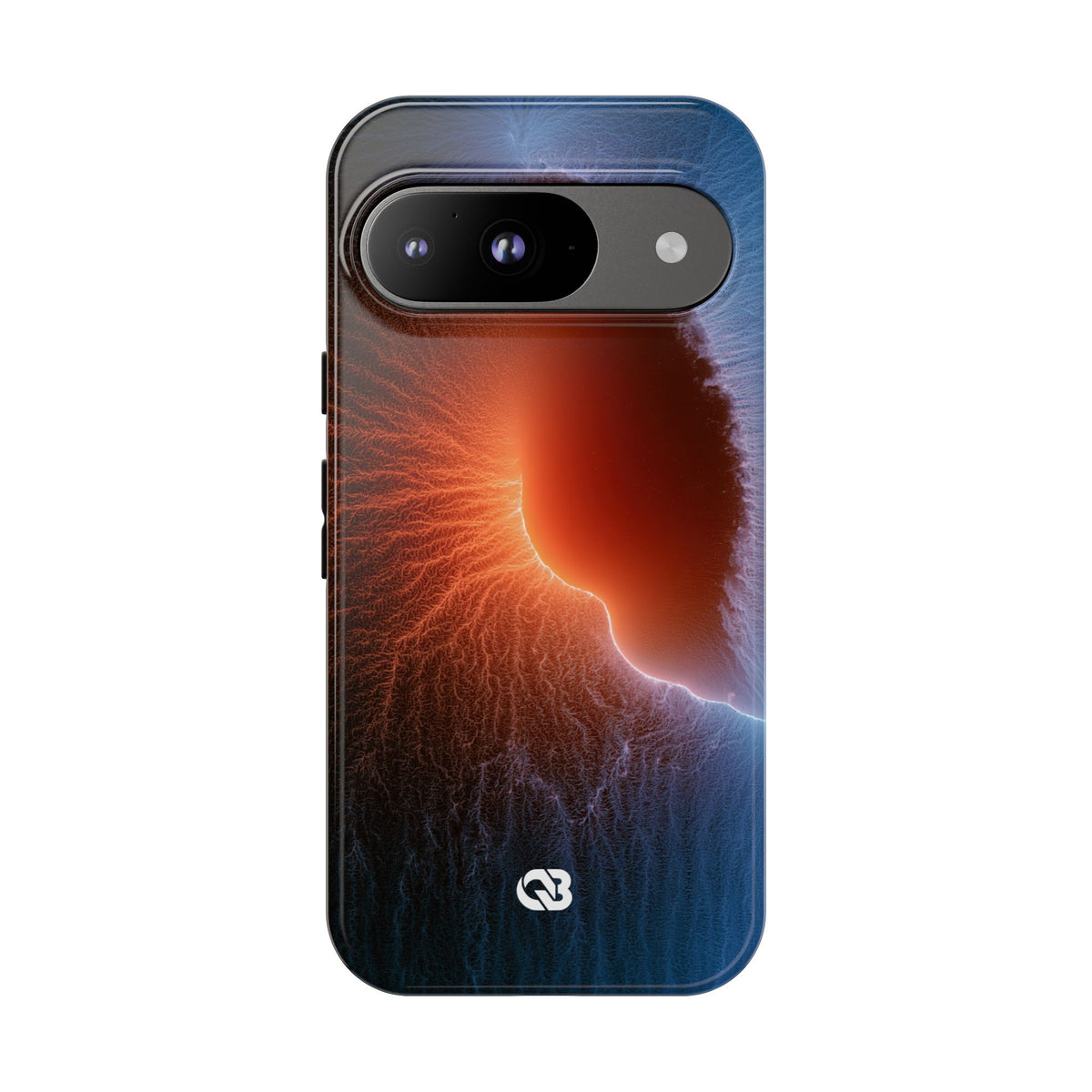 Thermal Aura Pulse · Tough Phone Case for Pixel · Blue