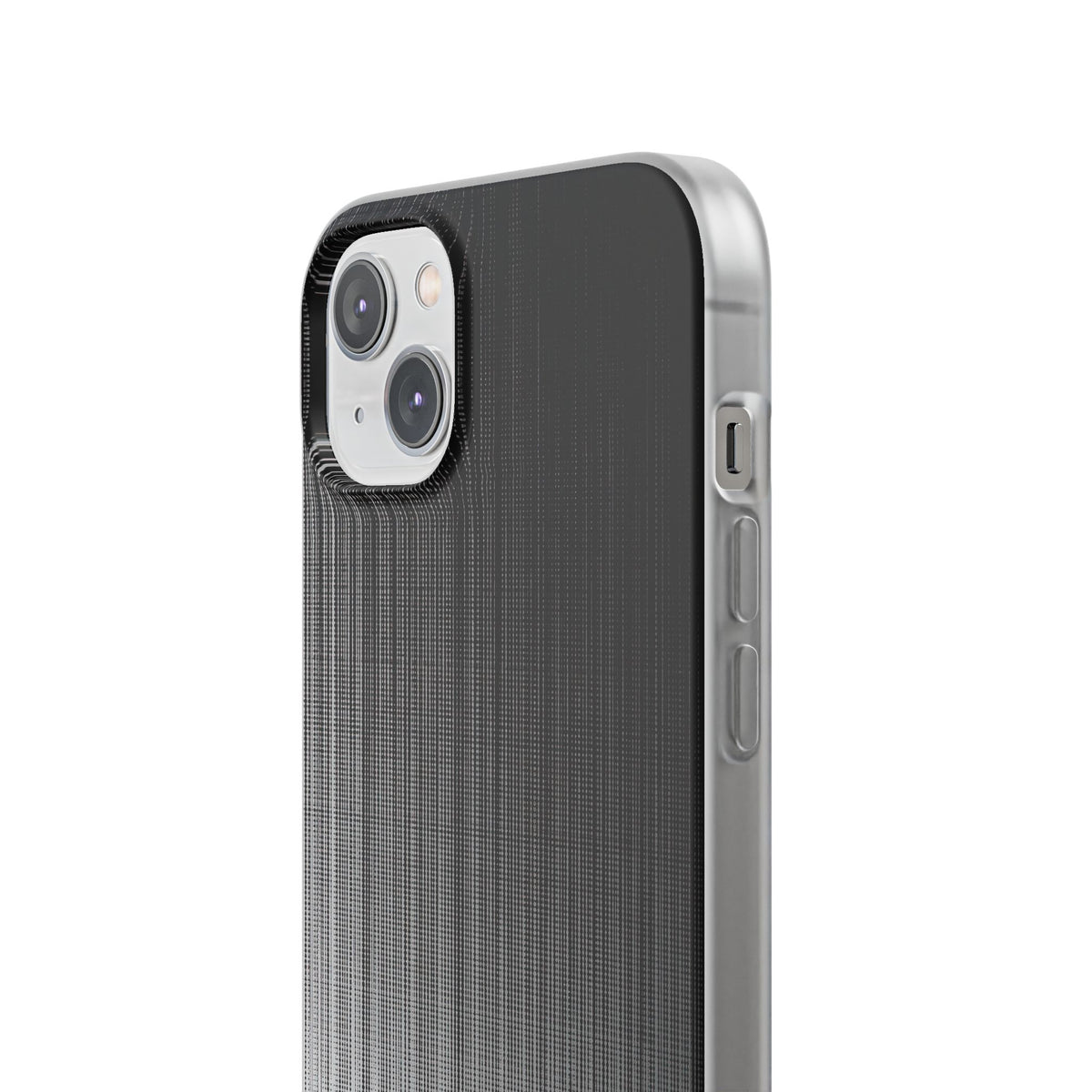 Grey Lite Phone Case for iPhone - Static Vertical Dither