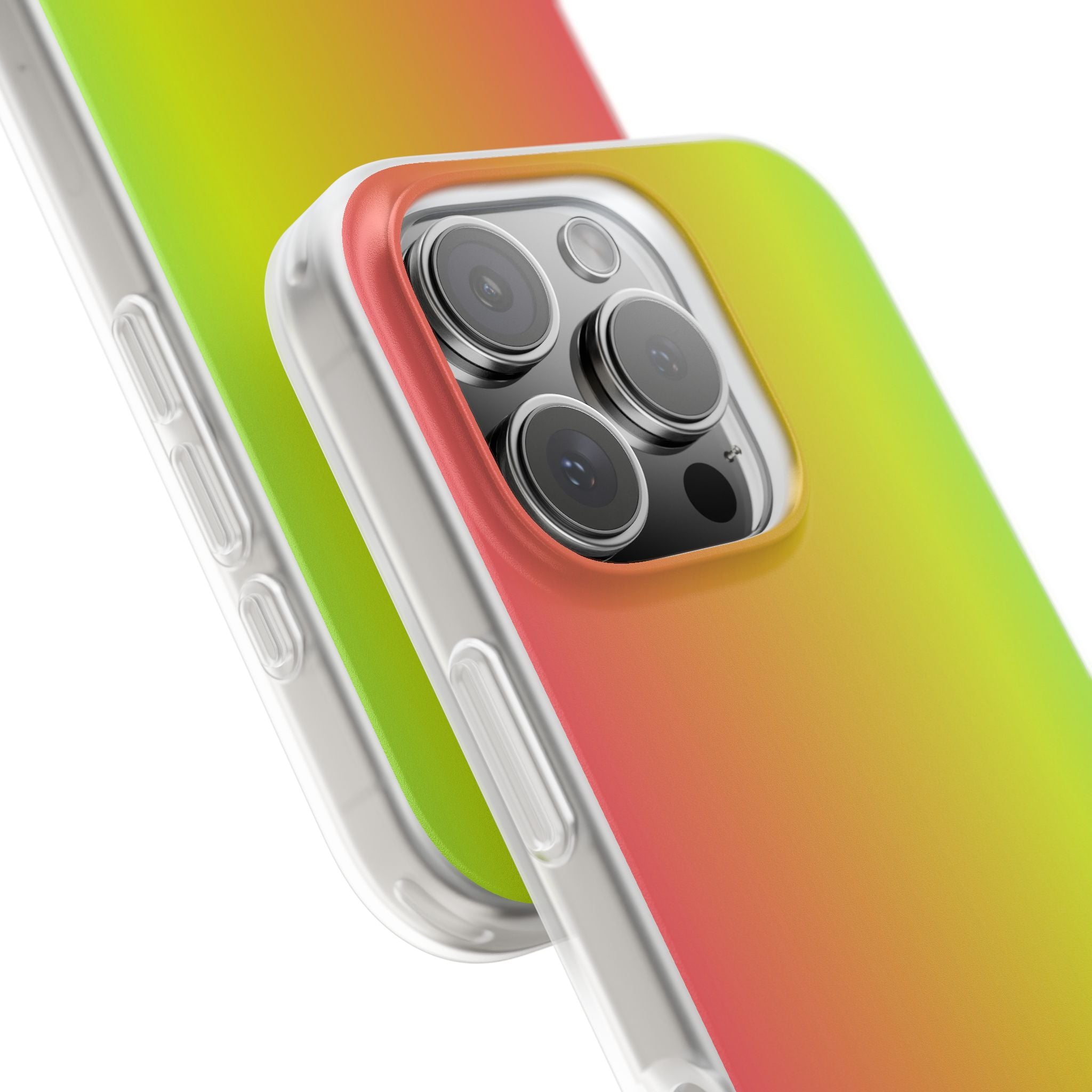 Sunset Acid Glow · Soft Phone Case for iPhone