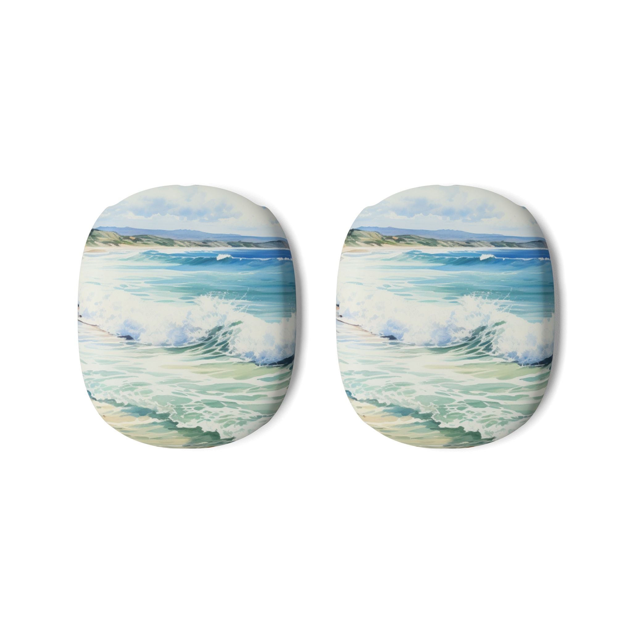 Foaming Blue Waves - AirPod Max Case