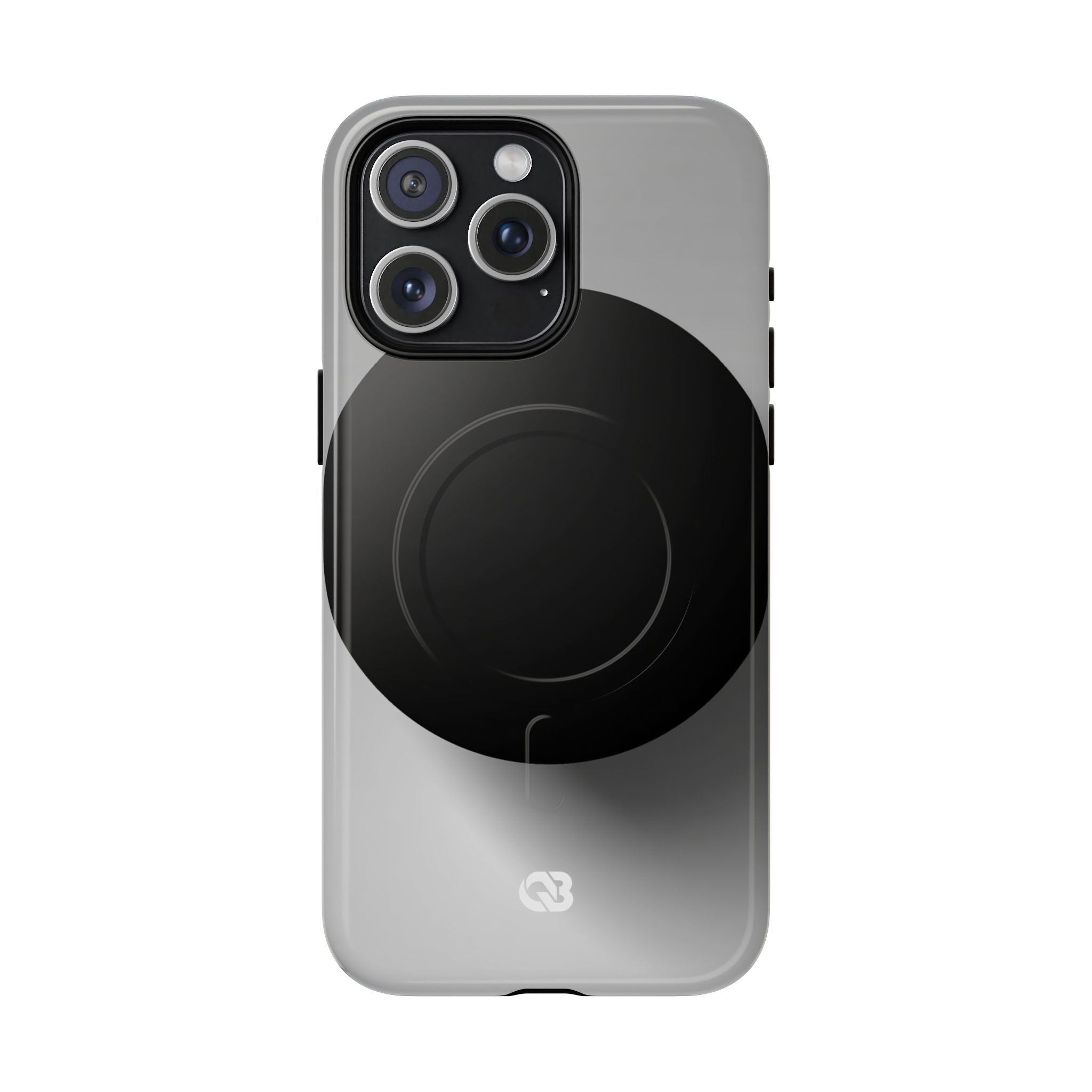 Grey Tough 2.0 Magsafe Phone Case for iPhone - Matte Onyx Sphere