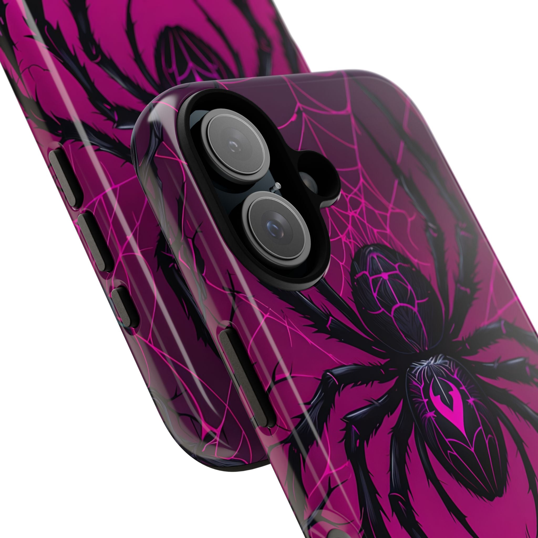 Obsidian Neon Widow · Tough Handyhülle für iPhone