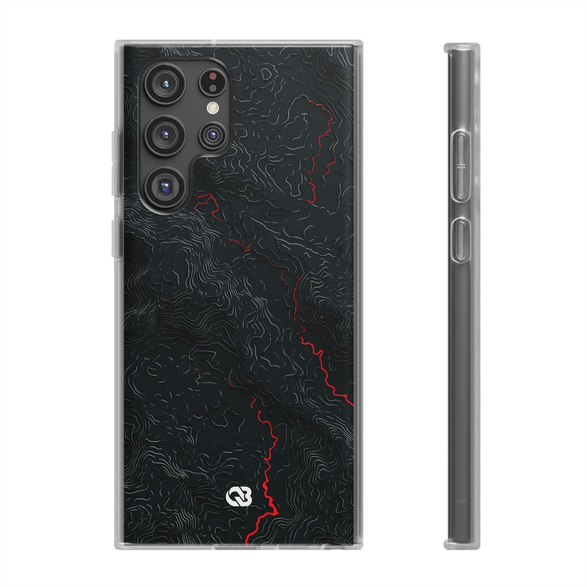 Crimson Rift · Lite Phone Case for Samsung · Black