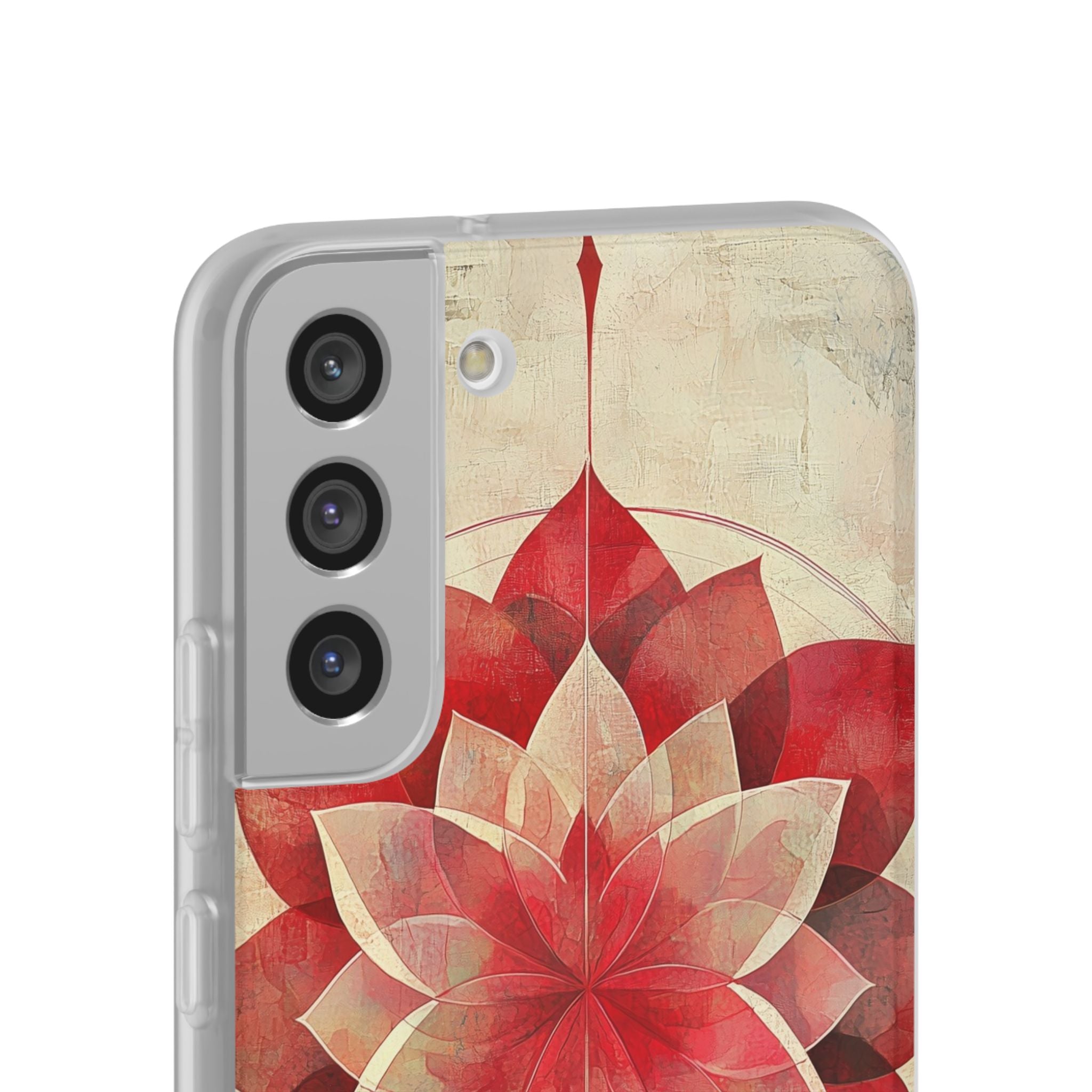 Crimson Petal Peak · Soft Phone Case for Samsung