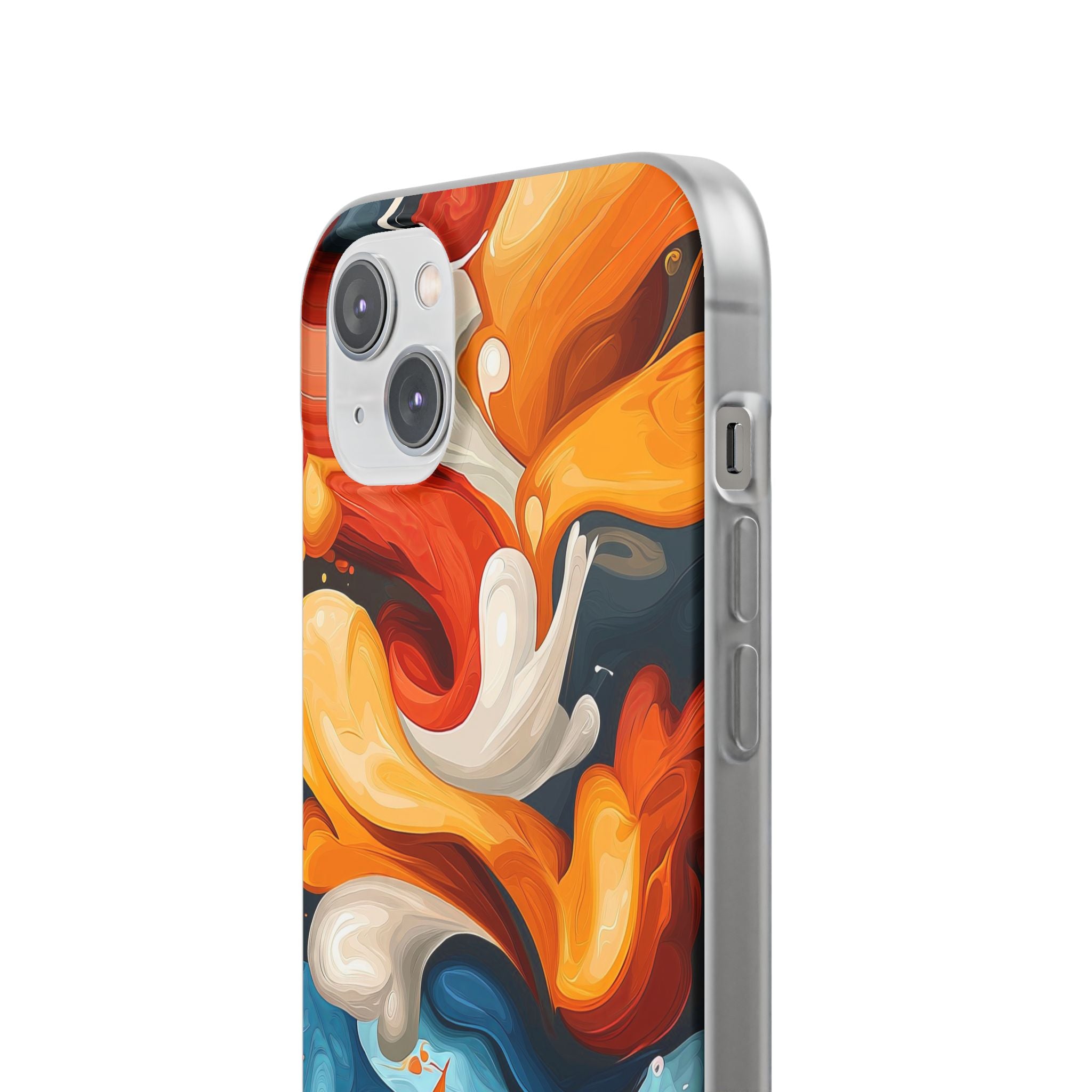 Crimson Ribbon iPhone 14 Plus hoesje - Soft