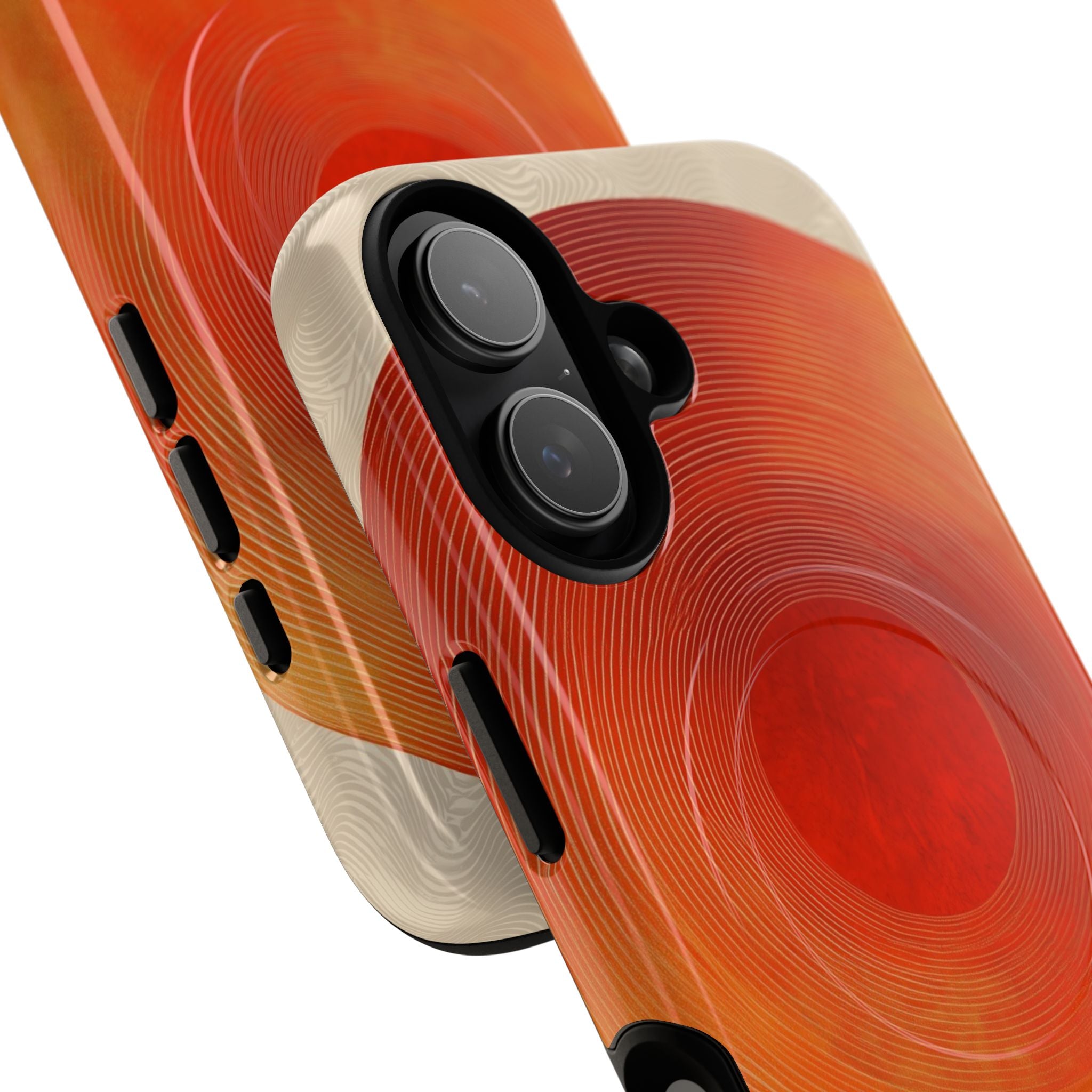 Sunburst Swirl iPhone 17 Case - Tough+ - CASE•BOB