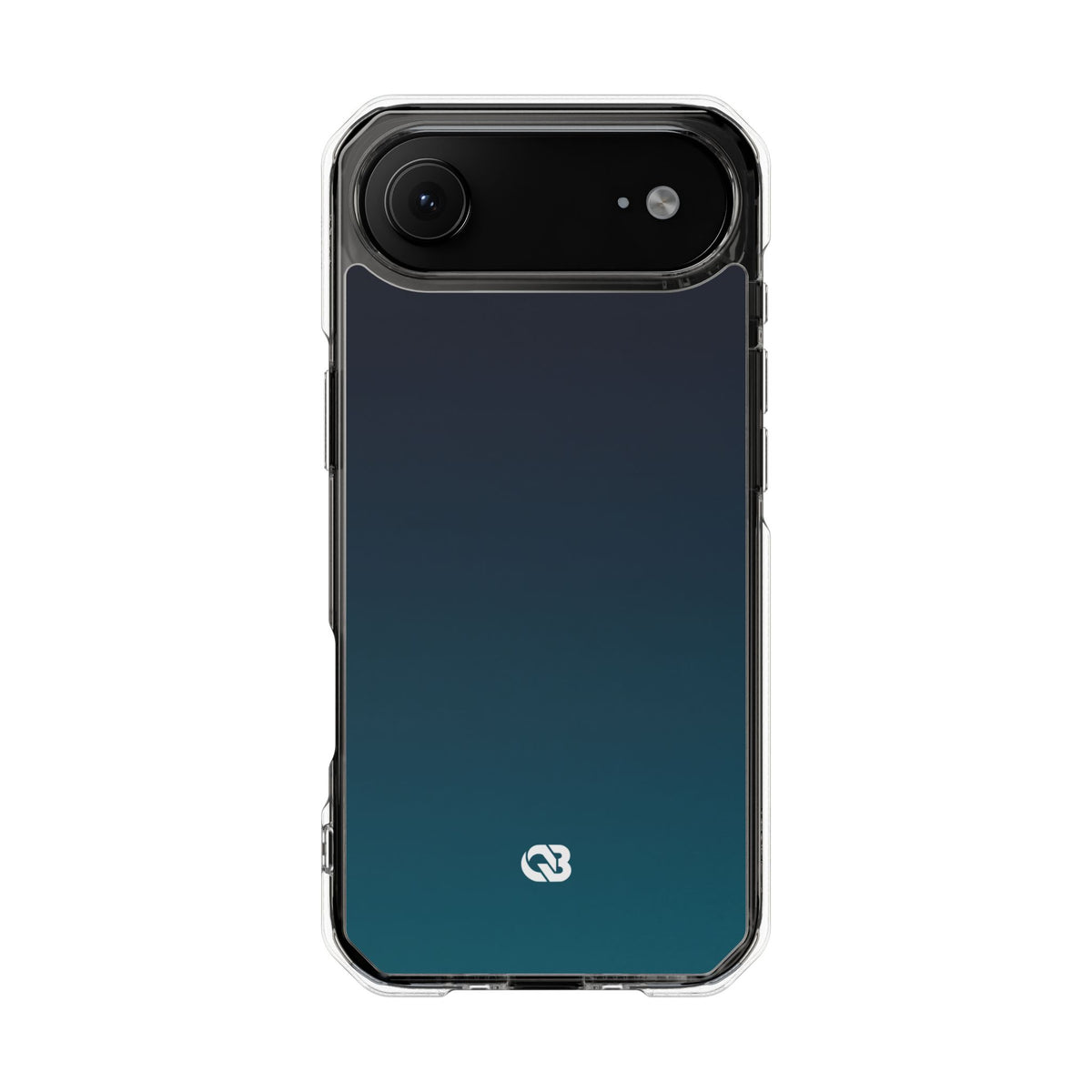 Abyssal Midnight · Clear Impact Magnetic Phone Case for iPhone · Blue