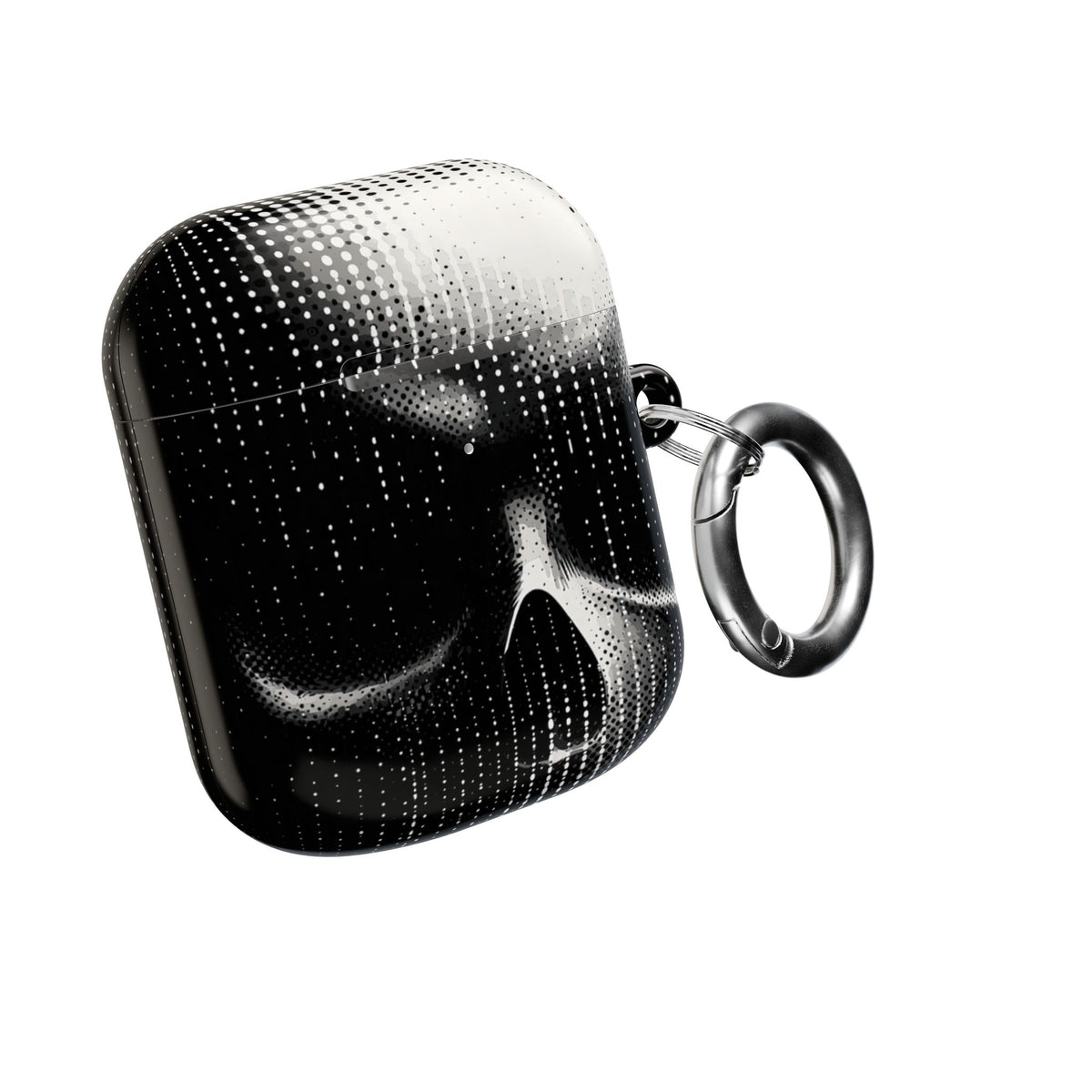 Raster Phantom · Hard Case for AirPods & AirPods Pro · Black