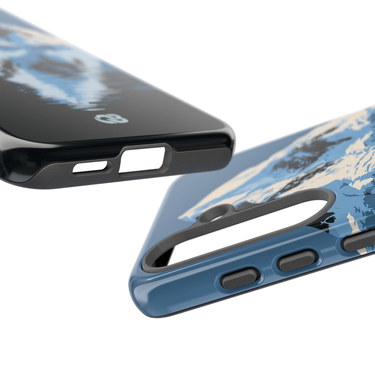 Blue Tough Phone Case for Samsung - Arctic Summit Mirror