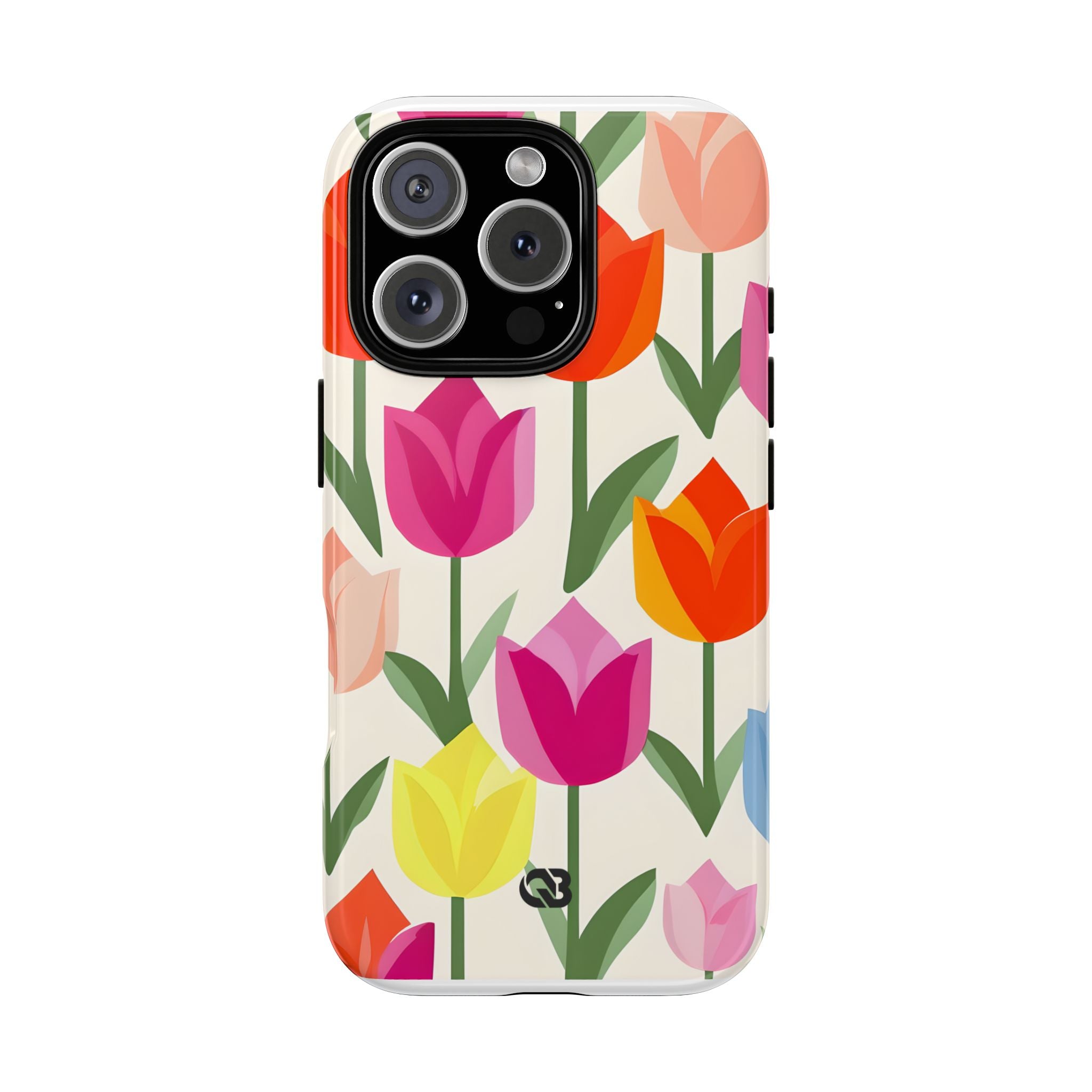 Vibrant Petal Grid · Tough Fundas para teléfono para iPhone