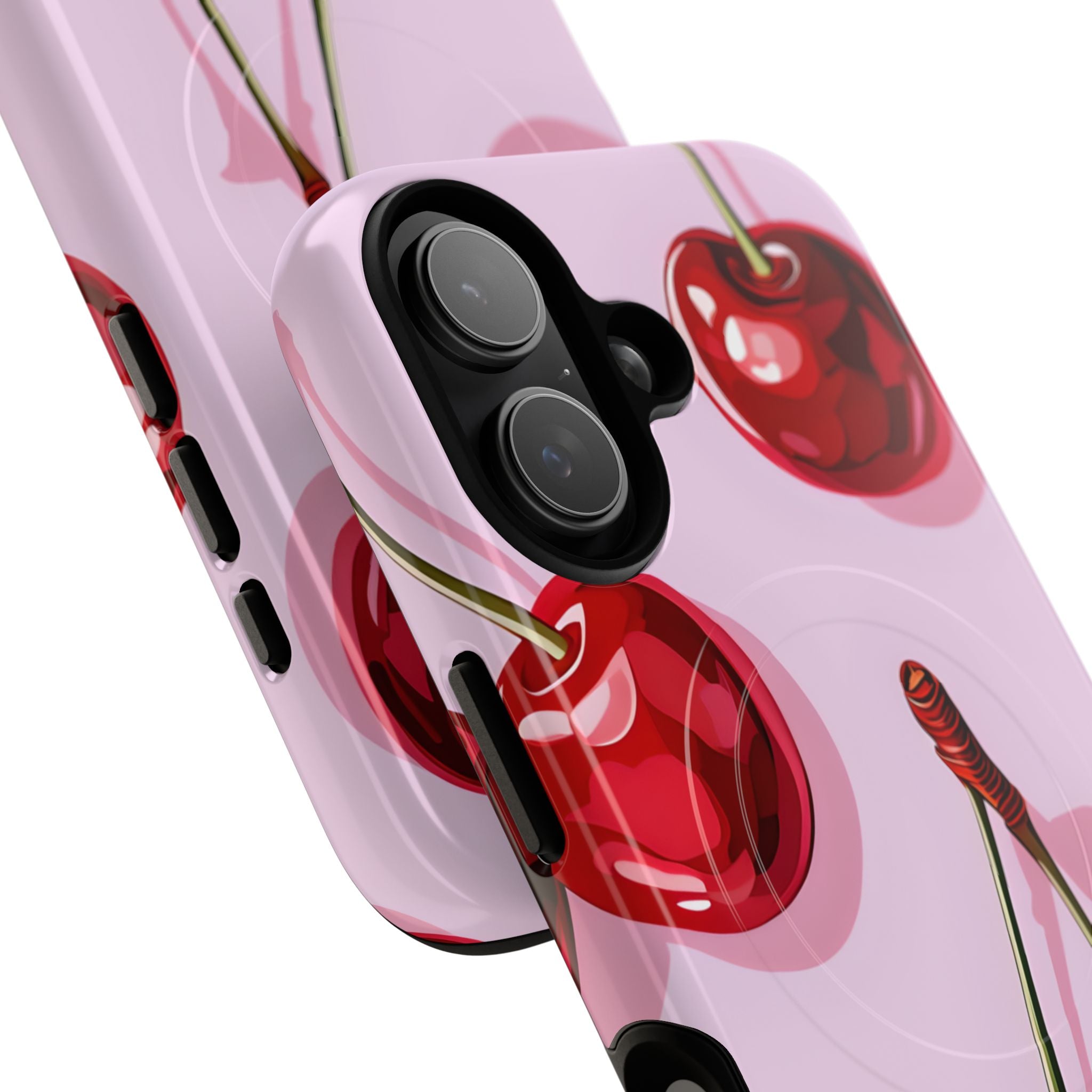 Ruby Gloss Cherry · Tough+ Handyhülle für iPhone · Magsafe